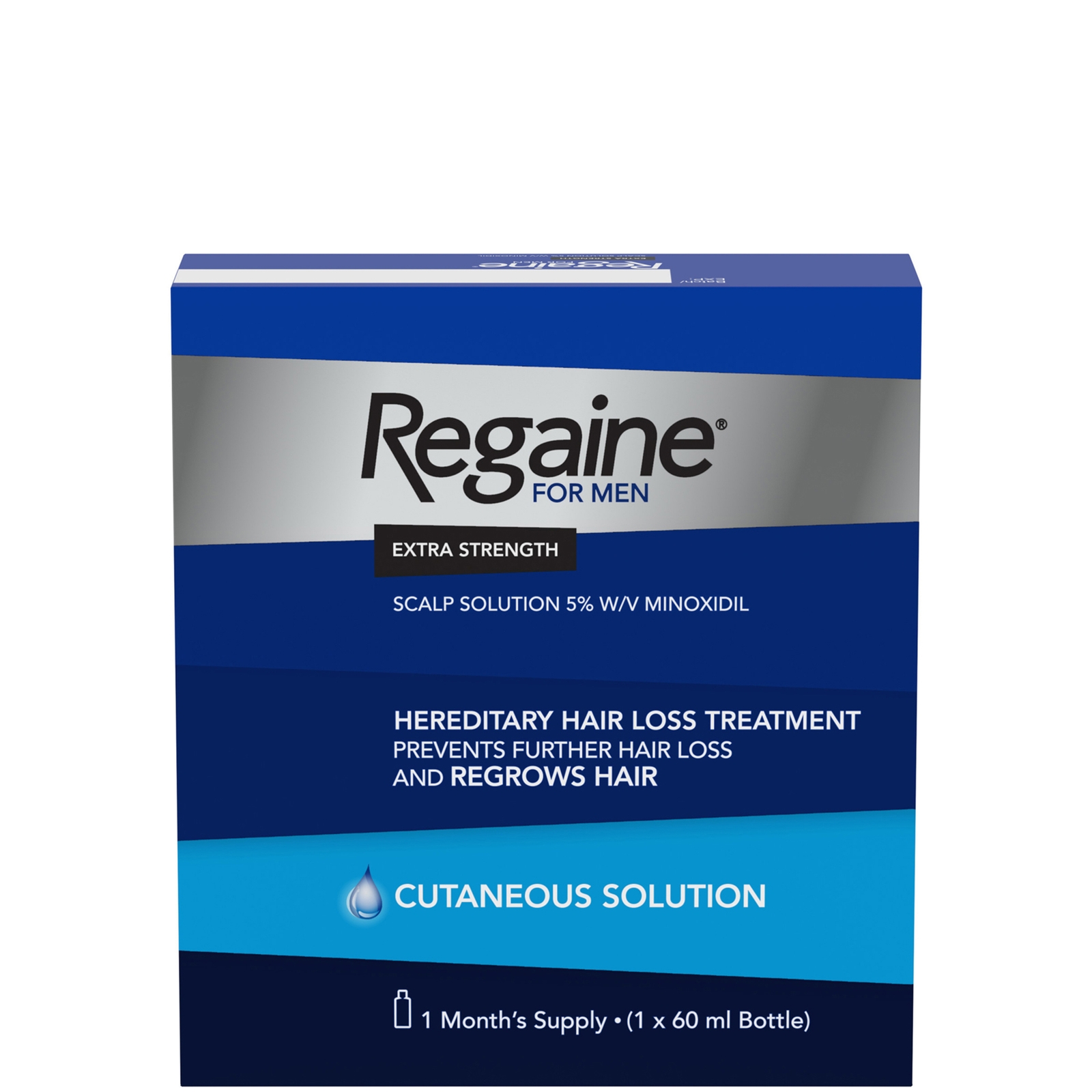 Regaine Men's Extra Strength Hair Loss and Hair Regrowth Solution 60ml