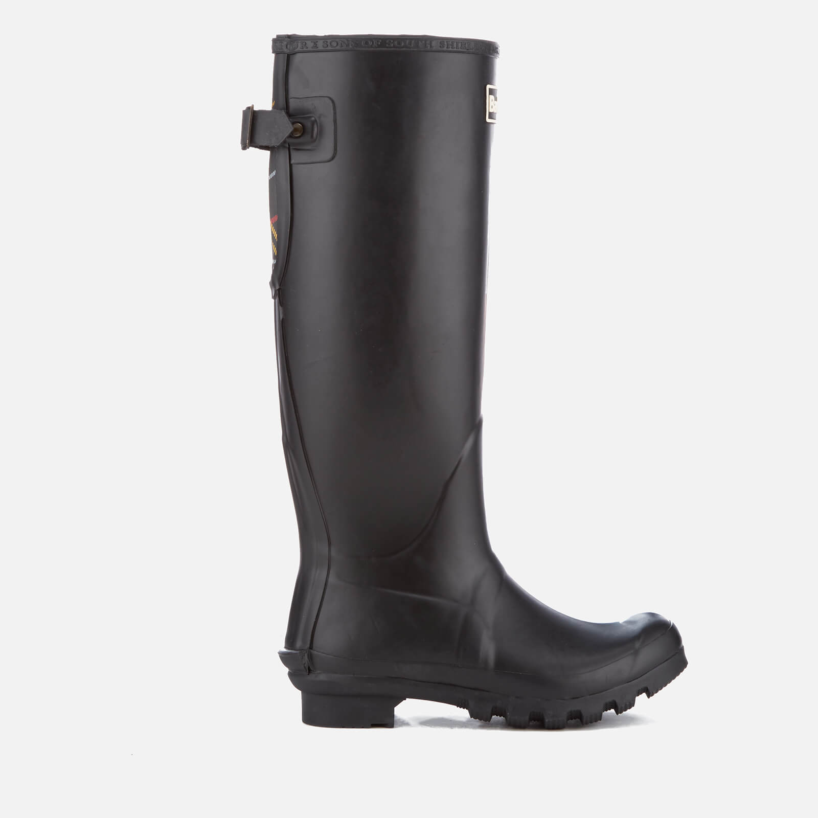 Barbour Women s Jarrow Adjustable Tall Wellies Black Allsole