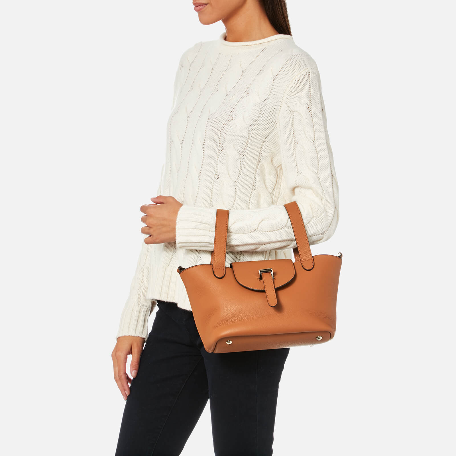 meli melo Women s Thela Mini Tote Bag Tan Coggles