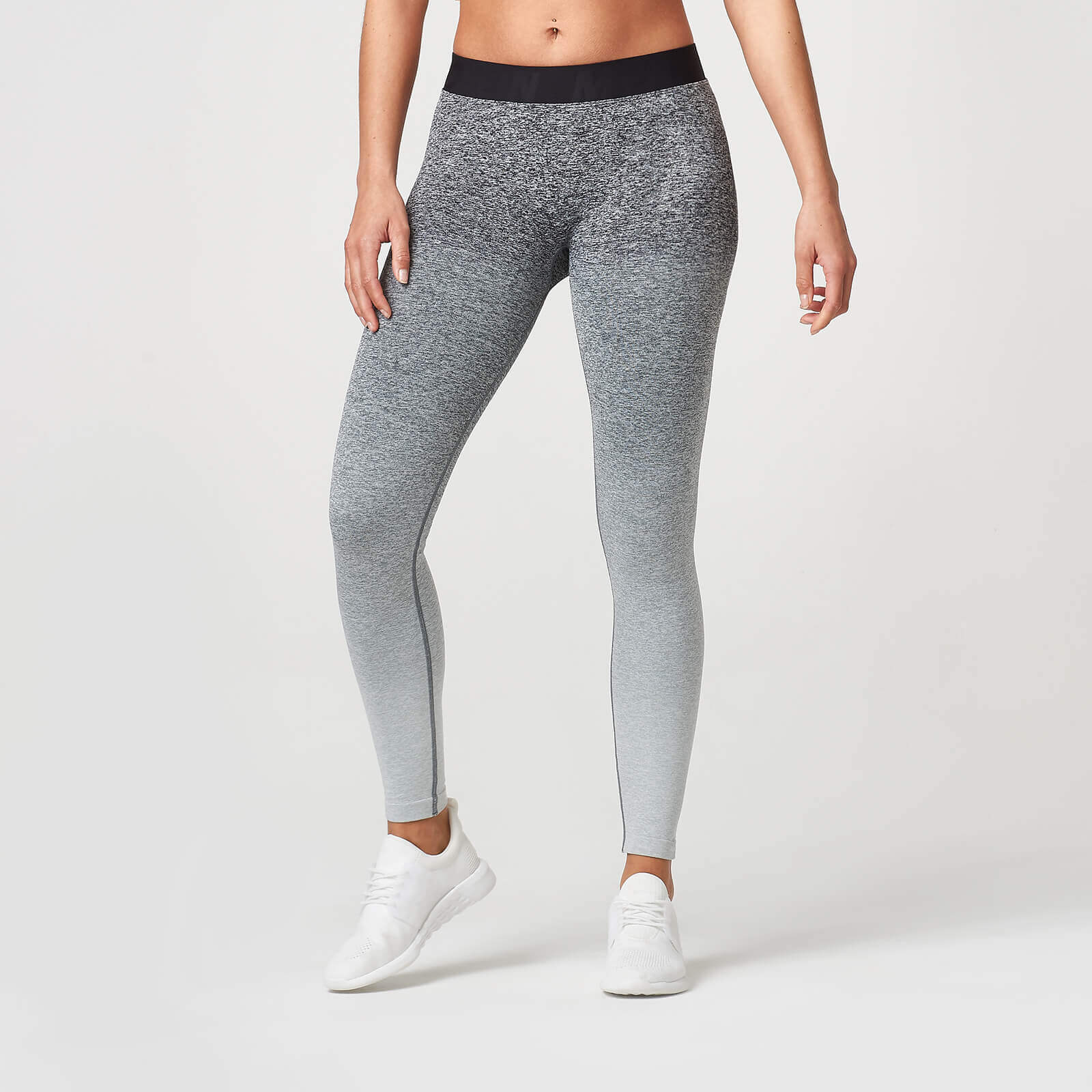 Buy Women s Seamless Leggings Ombre Grey MYPROTEIN