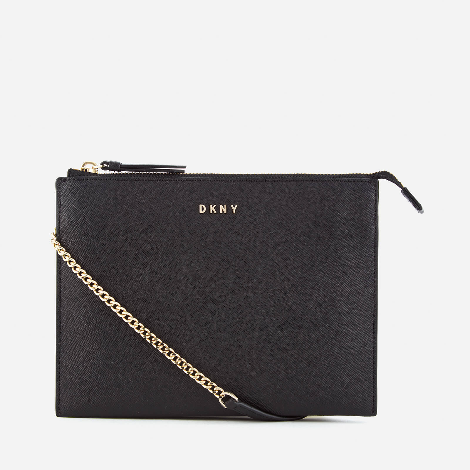 DKNY Women s Bryant Park Flat Top Zip Cross Body Bag Black Coggles