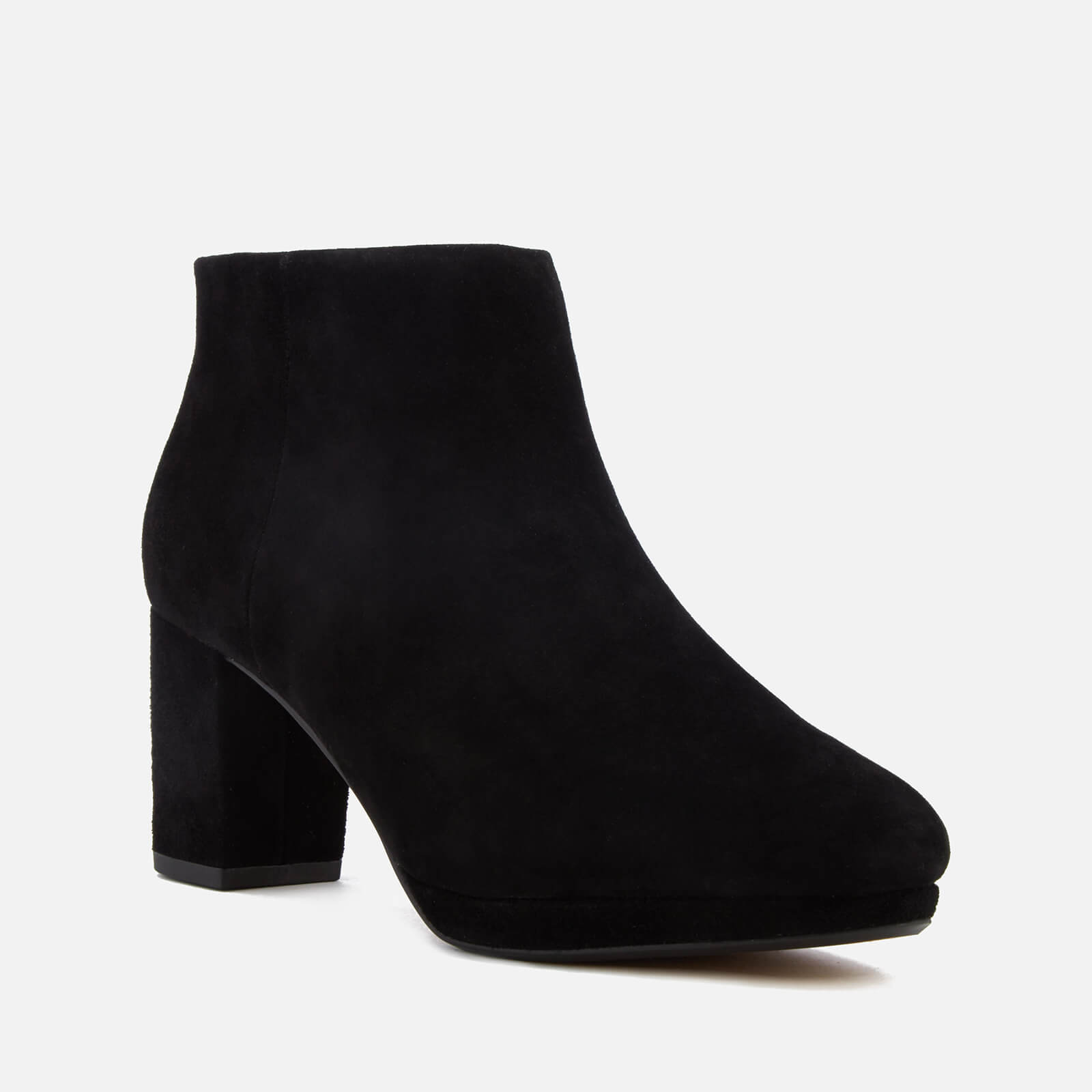 Clarks Women s Kelda Nights Suede Platform Heeled Ankle Boots