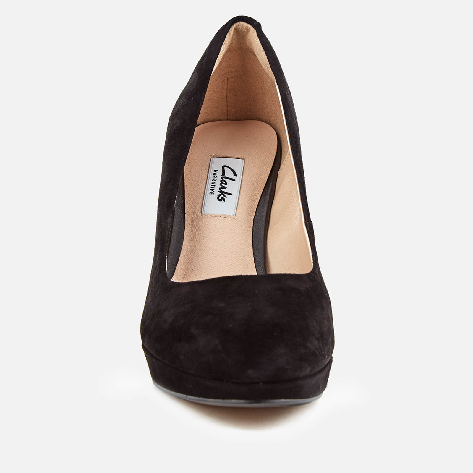 Clarks kendra sienna black suede online