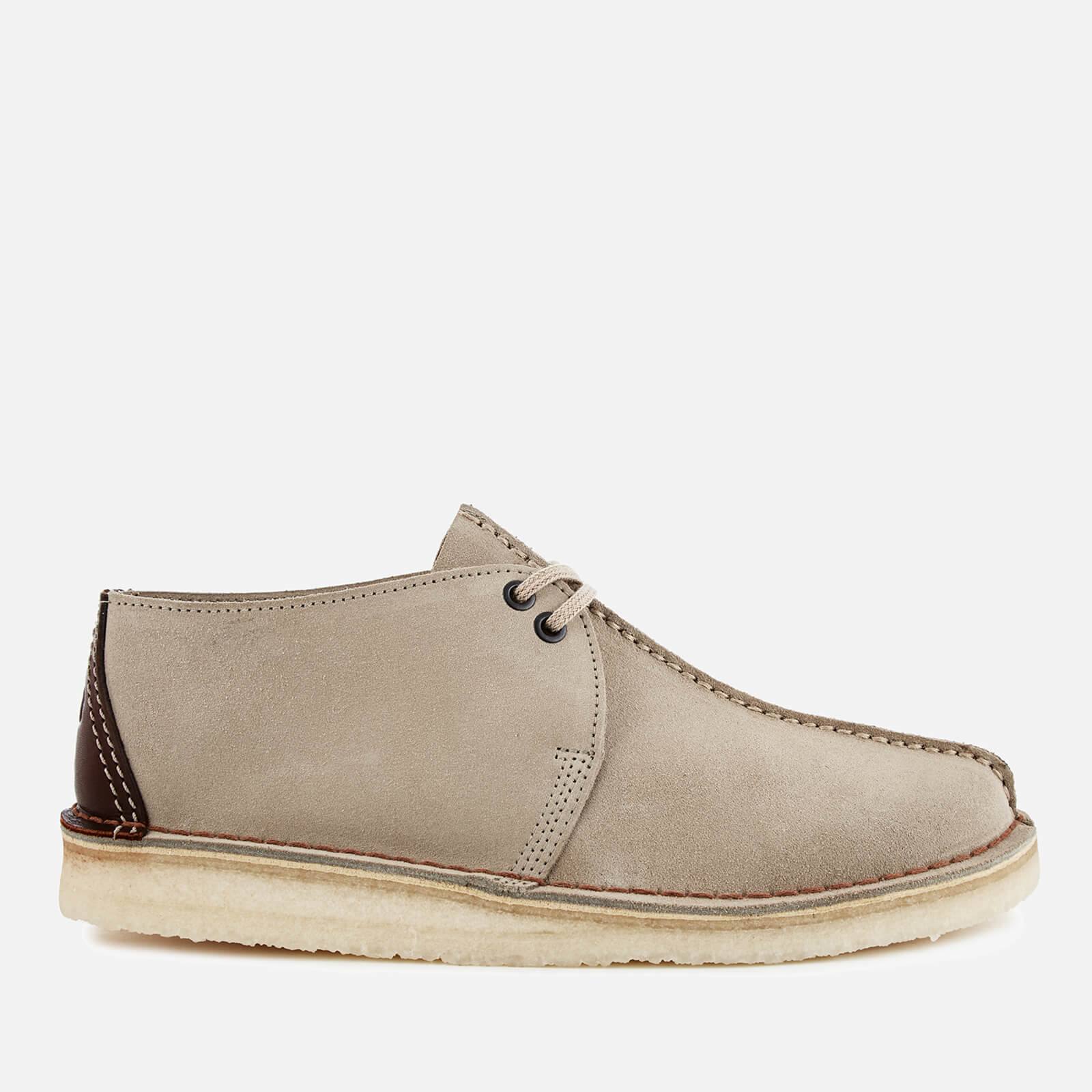Clarks Originals Men s Desert Trek Shoes Sand Suede Allsole