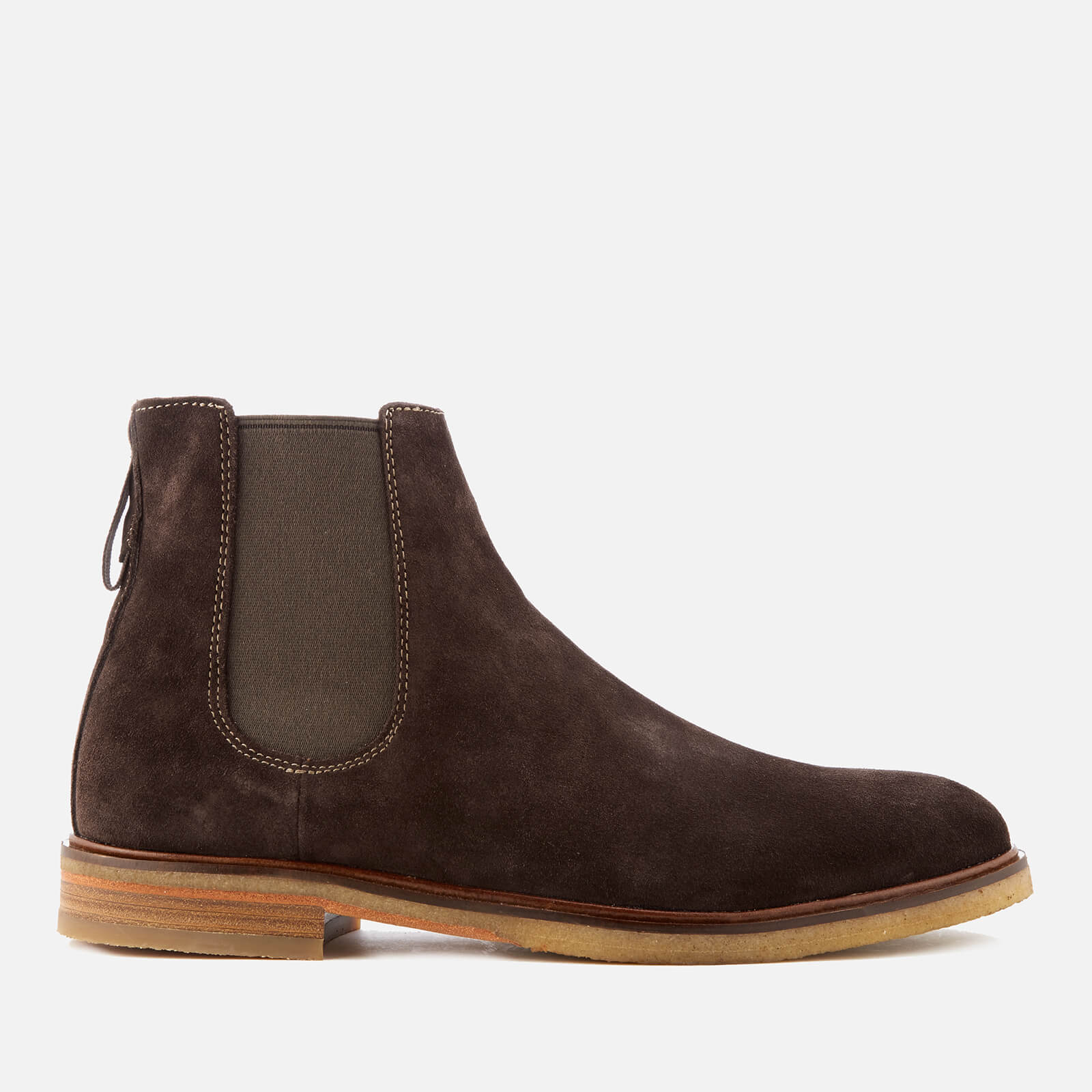 Clarks Men s Clarkdale Gobi Suede Chelsea Boots Dark Brown UK 7 Allsole
