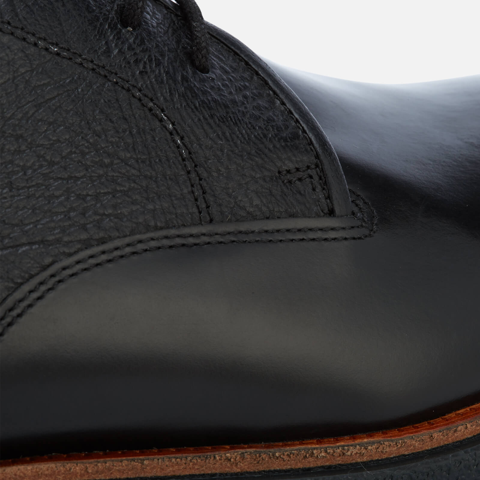 Clarks Men s Modur Walk Leather Derby Shoes Black Allsole