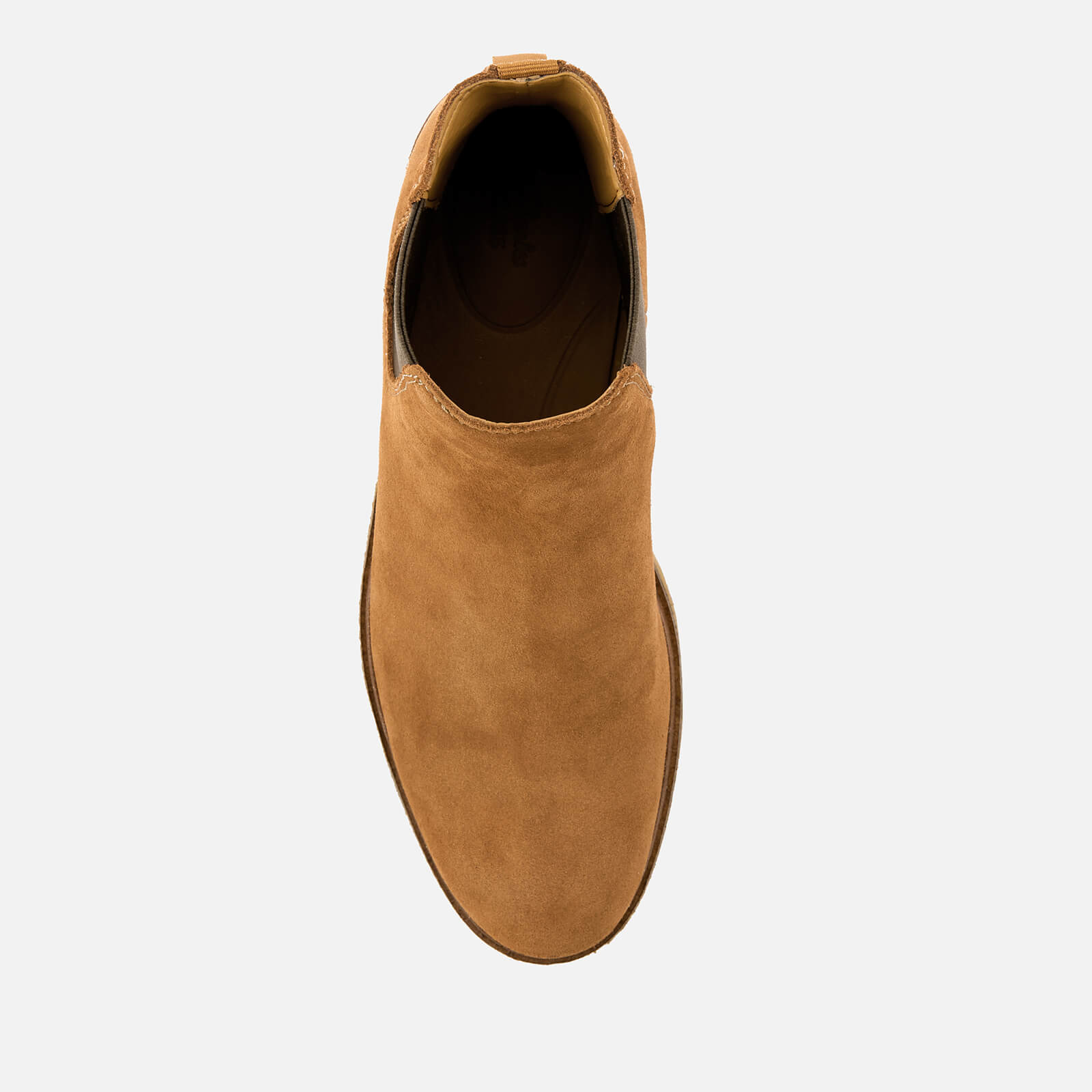 Clarks Men s Clarkdale Gobi Suede Chelsea Boots Tobacco Allsole