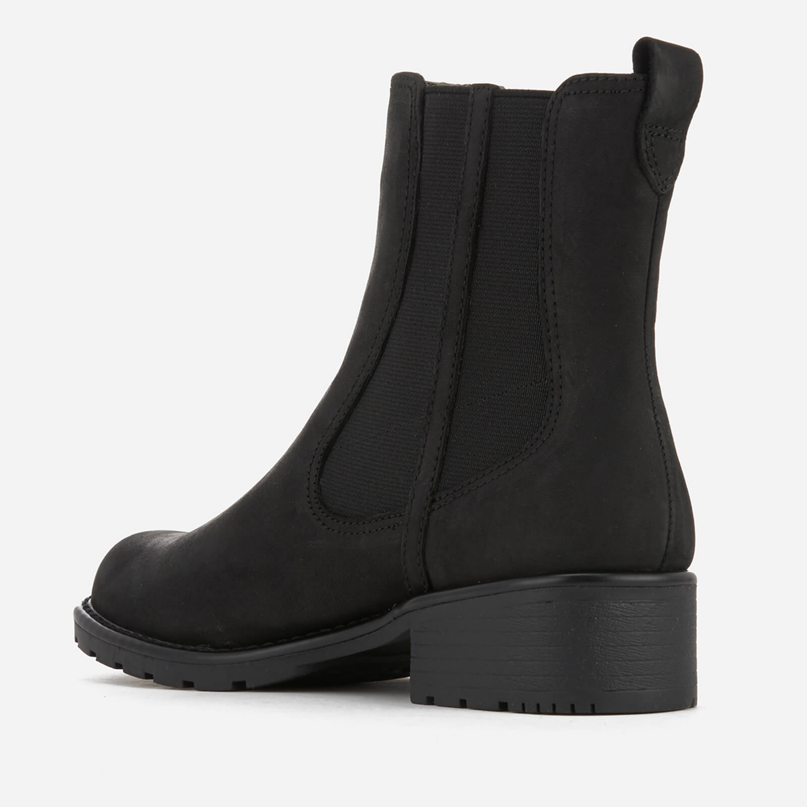 Clarks Women s Orinoco Club Leather Chelsea Boots Black UK 3 Allsole