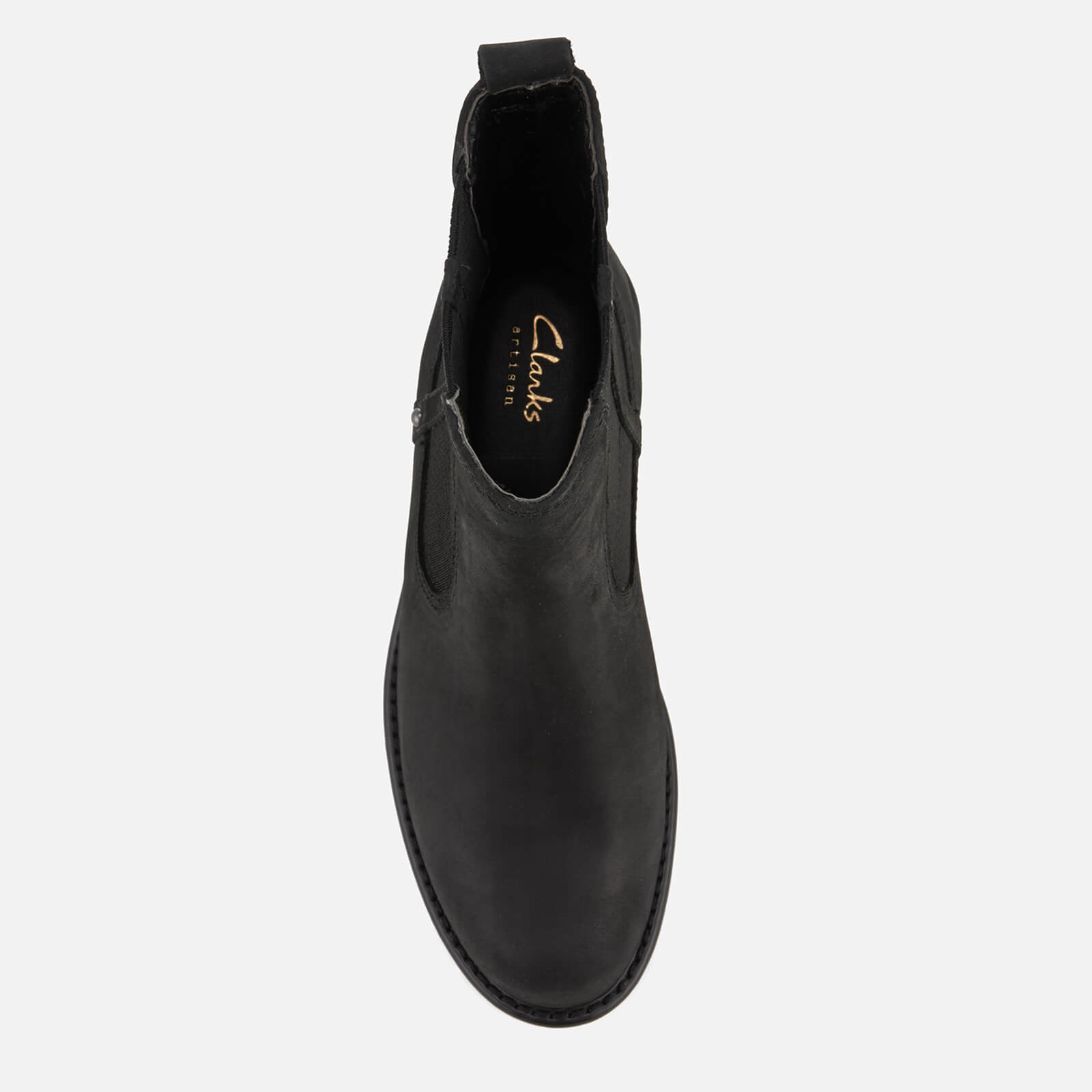 Clarks Women s Orinoco Club Leather Chelsea Boots Black Allsole