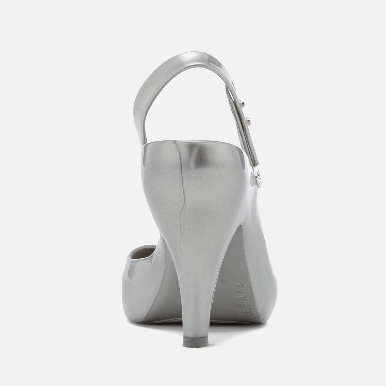 Vivienne Westwood for Melissa Women's Lady Dragon 18 Heeled Sandals -  Silver Globe | Allsole