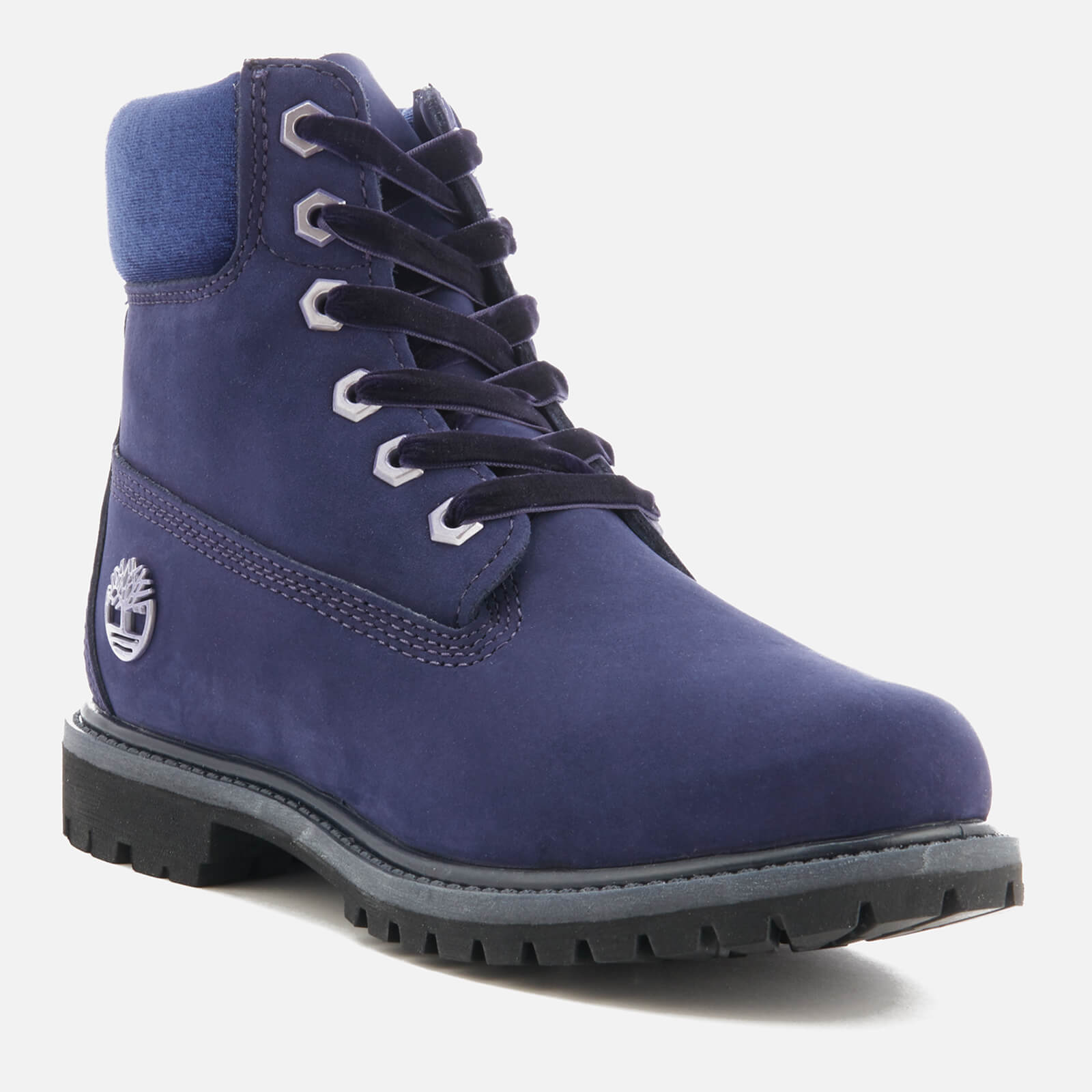 Womens navy blue timberland boots sales