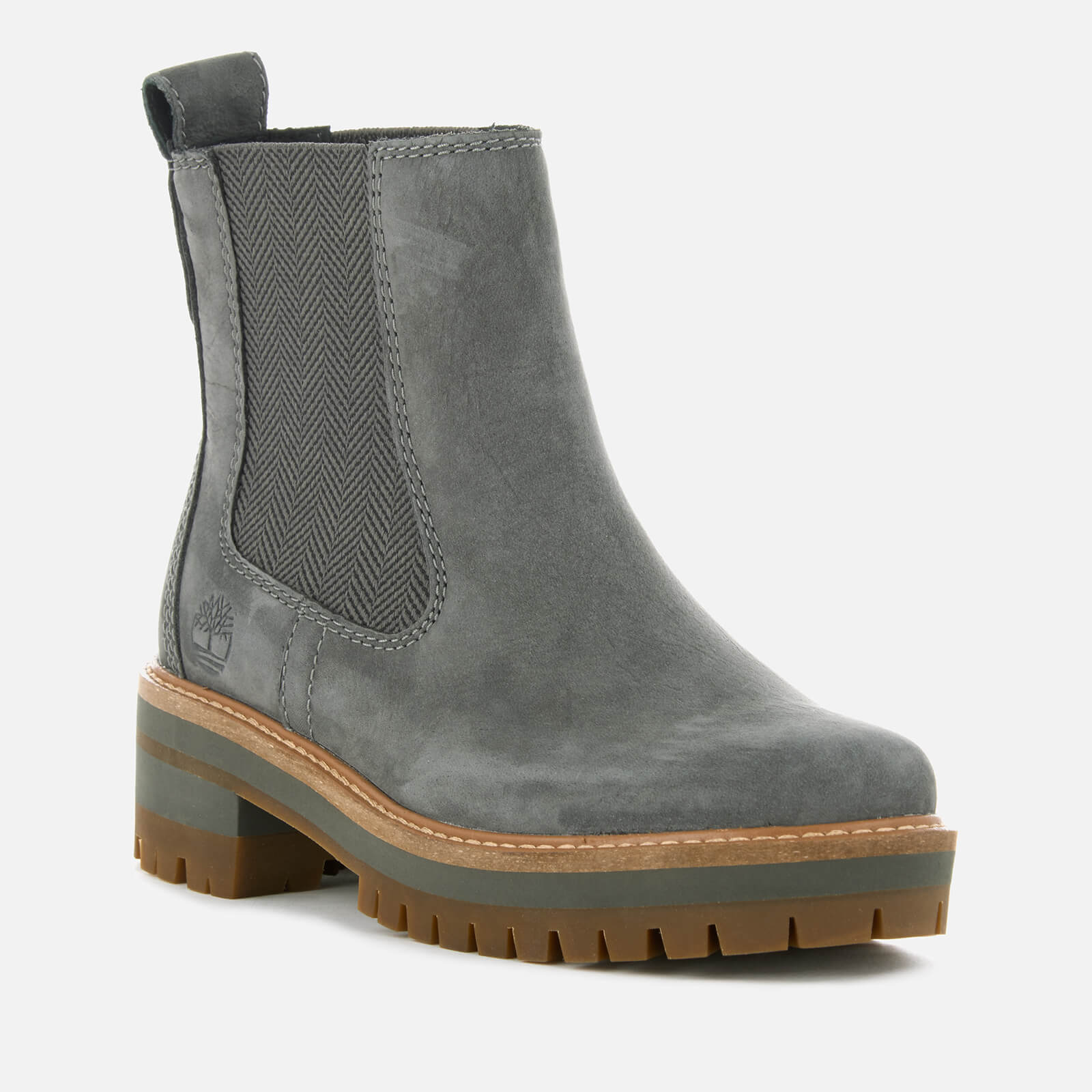 Timberland Women s Courmayeur Valley Chelsea Boots Gunmetal Allsole