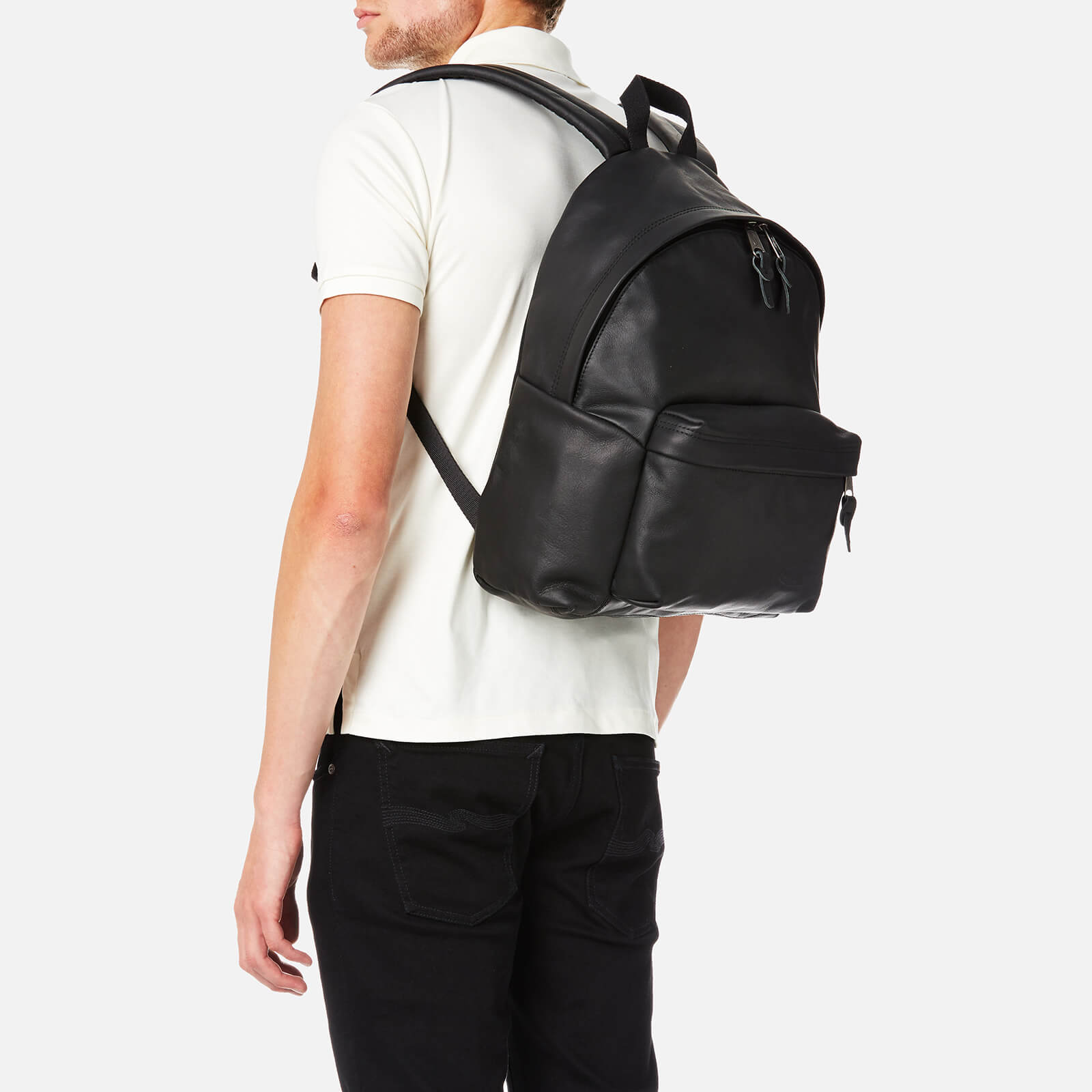 Eastpak Men s Leather Padded Pak r Backpack Black Coggles