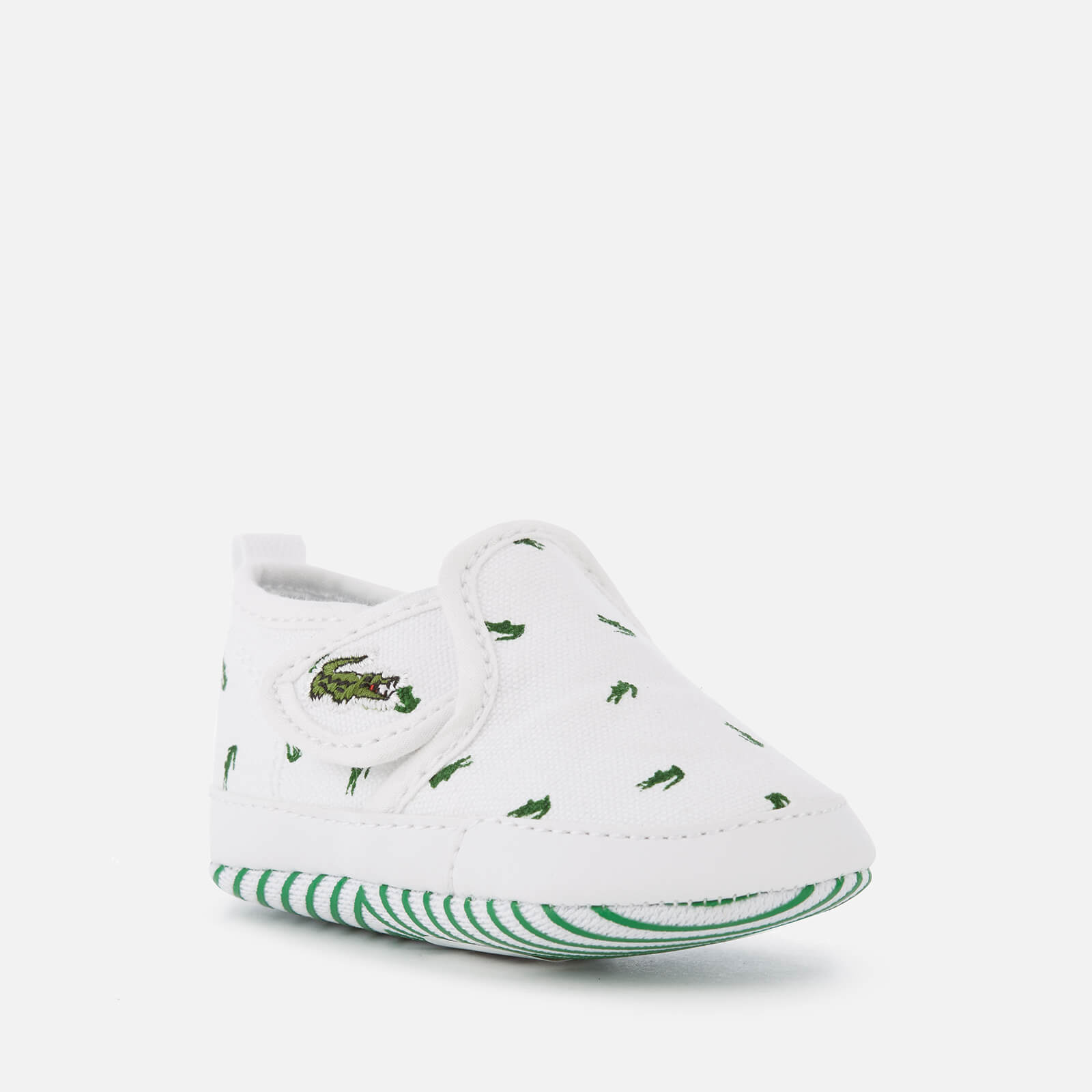 Lacoste Babies Gazon Crib 116 2 Pumps White Dark Green Allsole