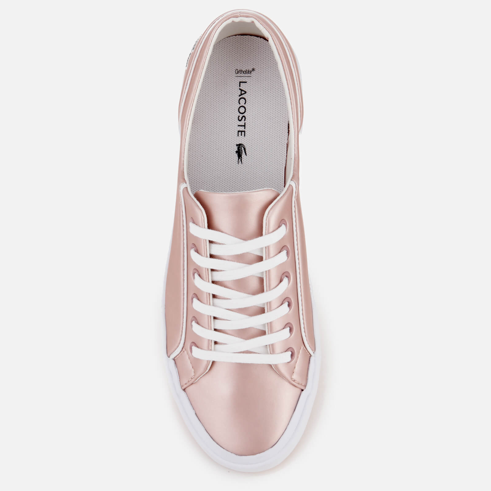 Women's lacoste trainers size 6 on sale