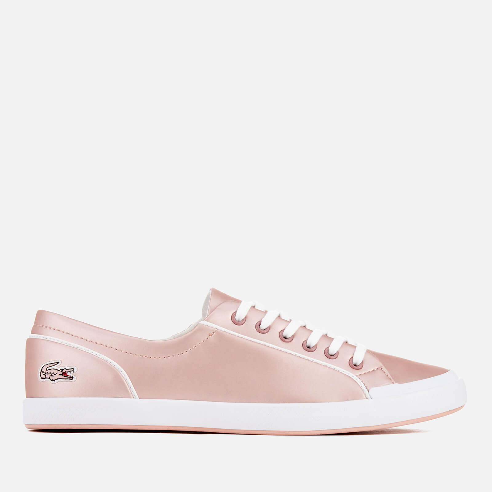Lacoste Women s Lancelle 6 Eye 117 2 Trainers Light Pink Allsole
