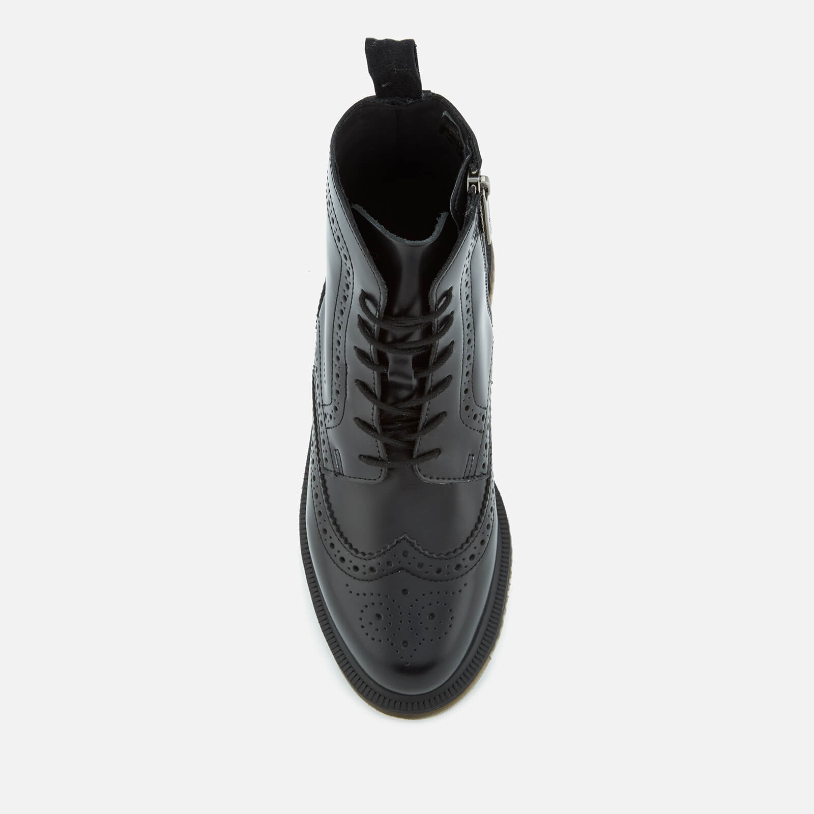 Dr. Martens Women s Kensington Delphine Polished Smooth Lace Up Boots Black Coggles