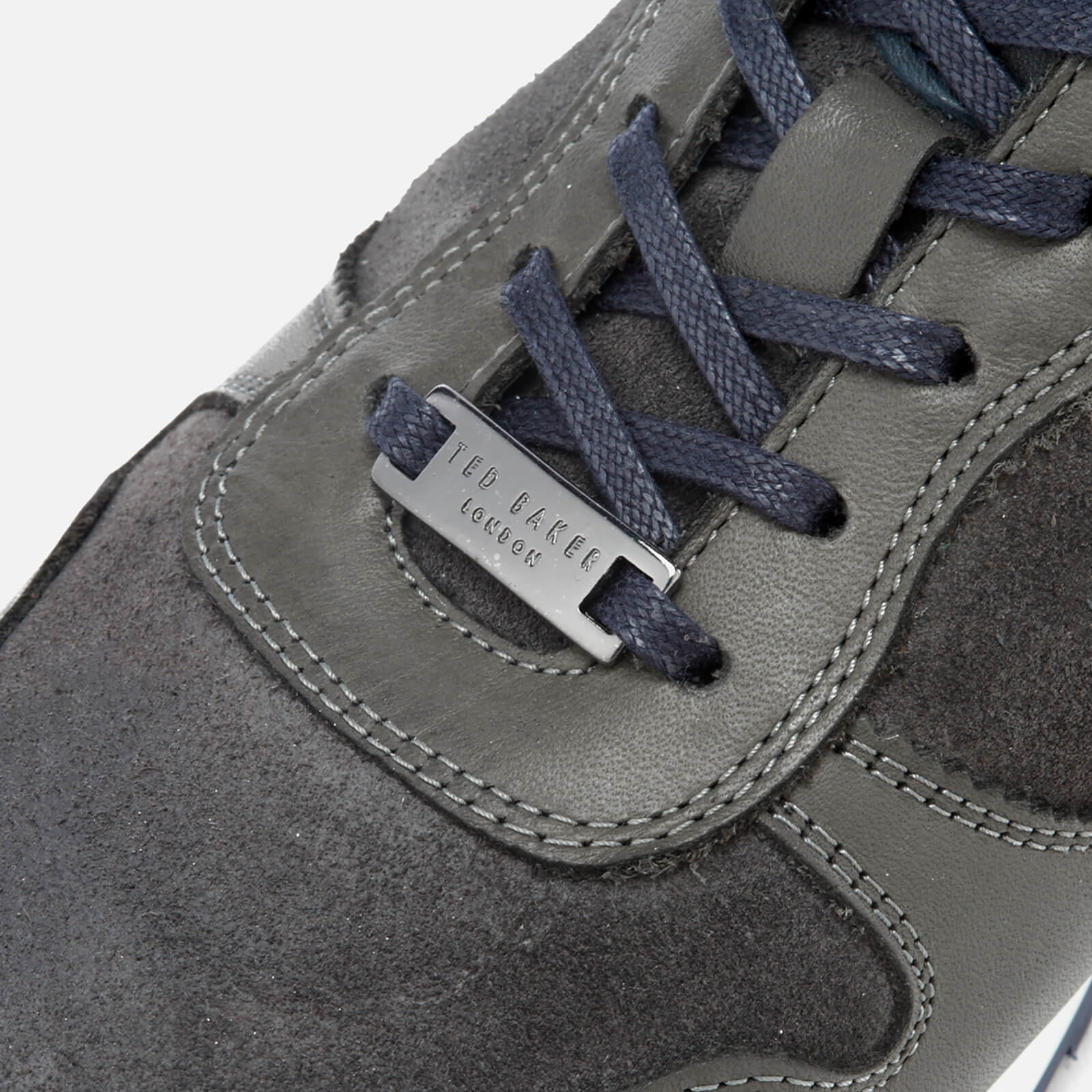 Ted Baker Men s Shindl Suede Runner Trainers Grey