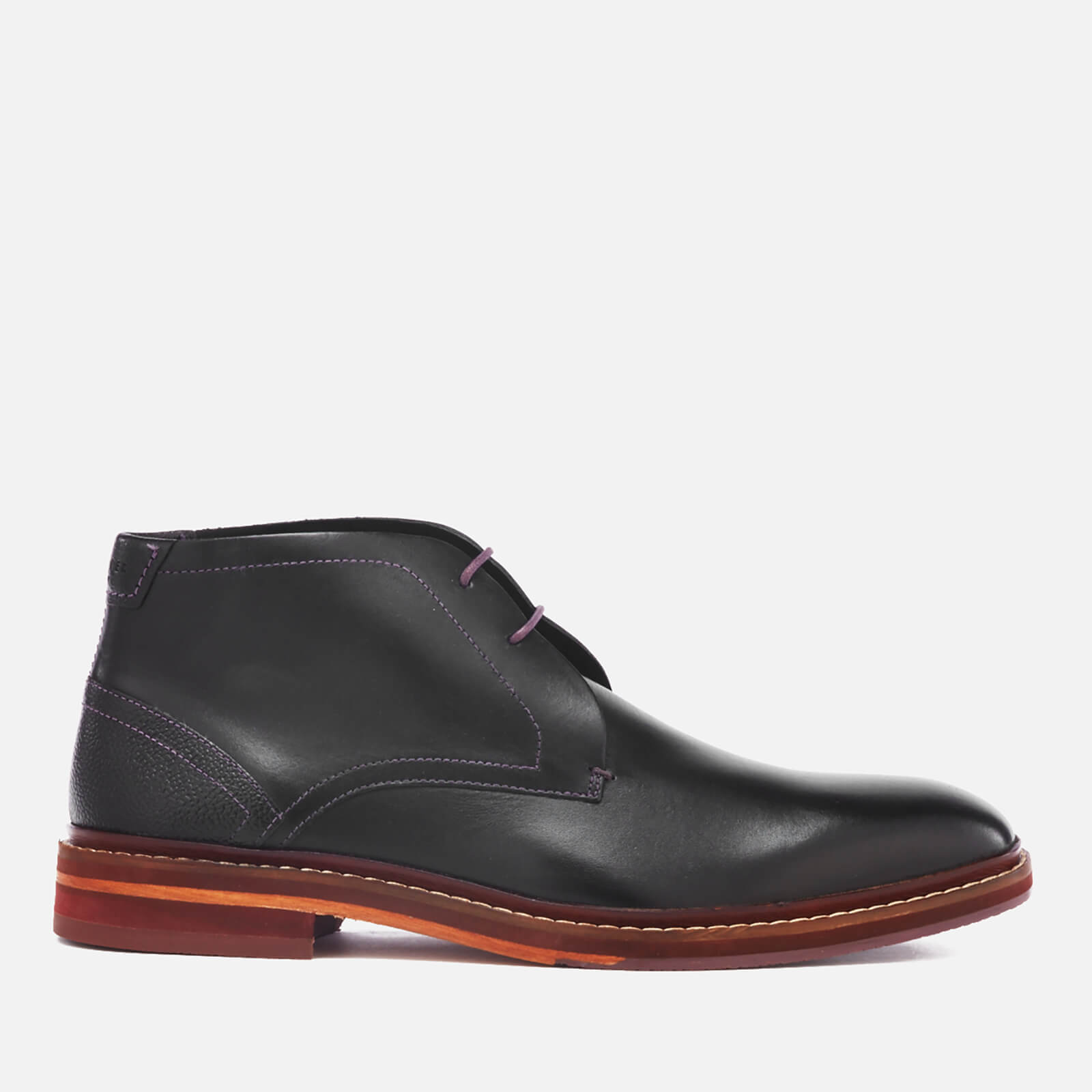 Ted Baker Men s Azzlan Leather Desert Boots Black Allsole