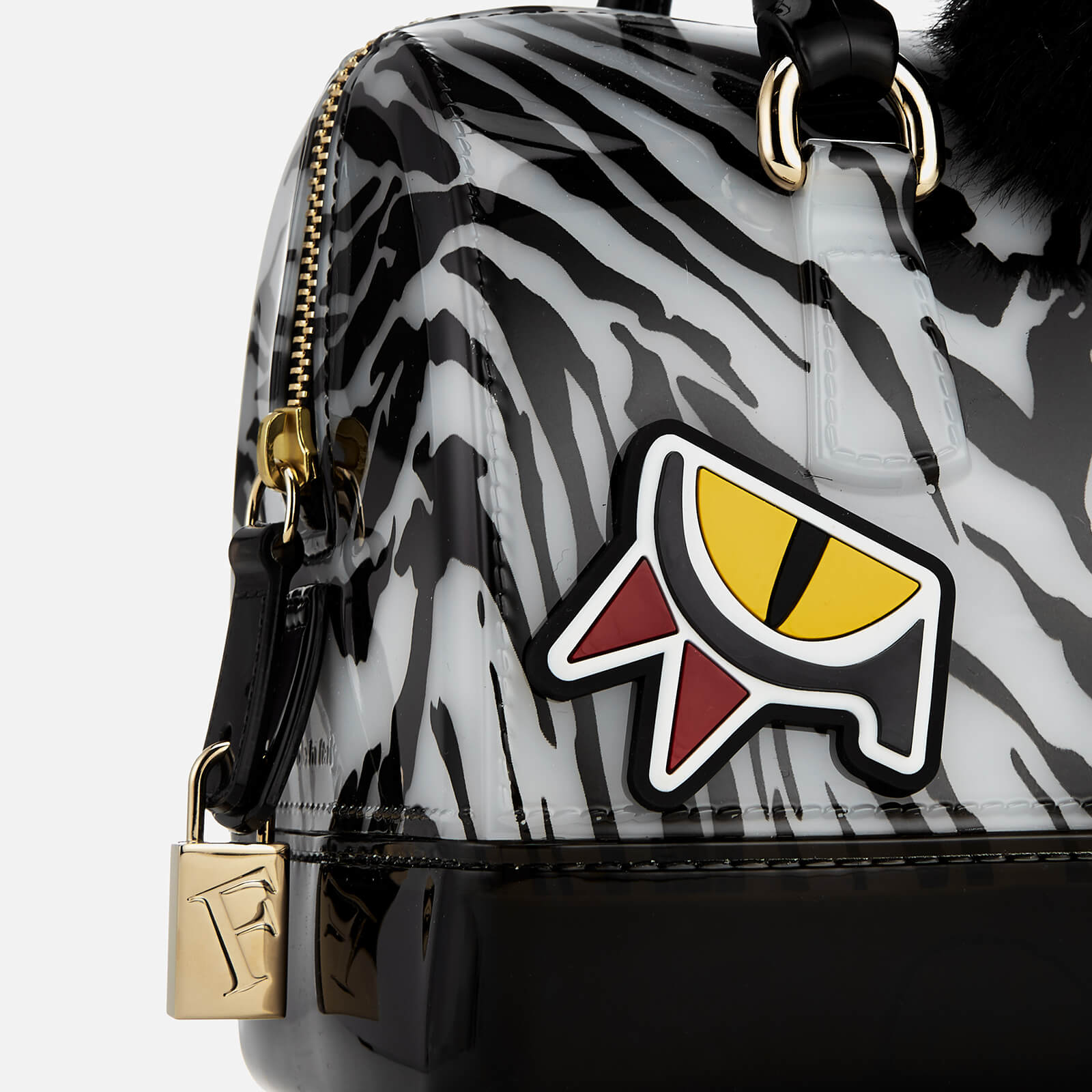 Furla Women s Candy Jungle Cookie Satchel Bag Black Coggles