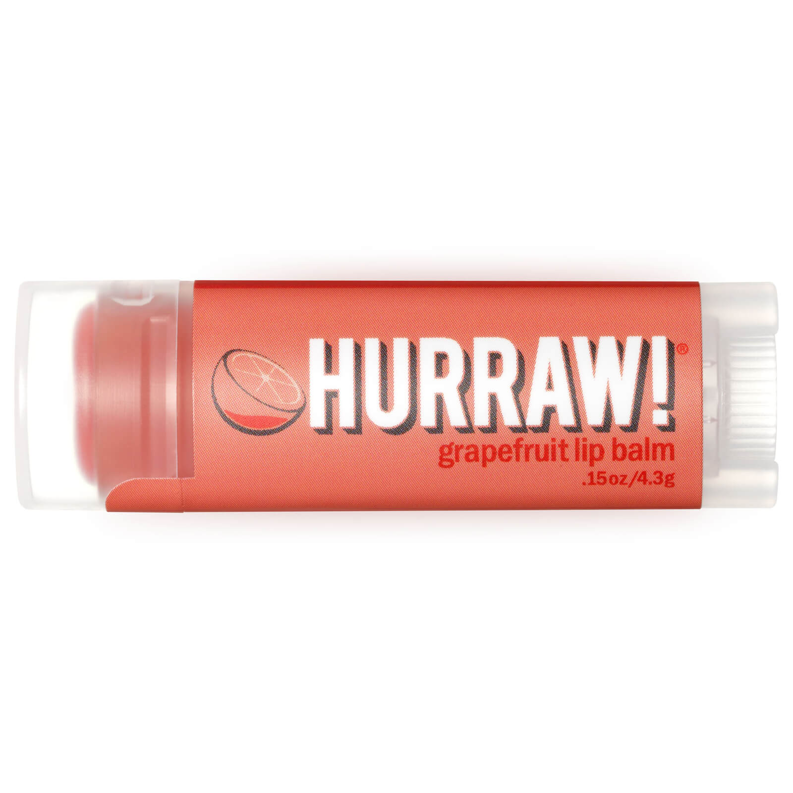 Bálsamo labial de pomelo de Hurraw! 4,3 g