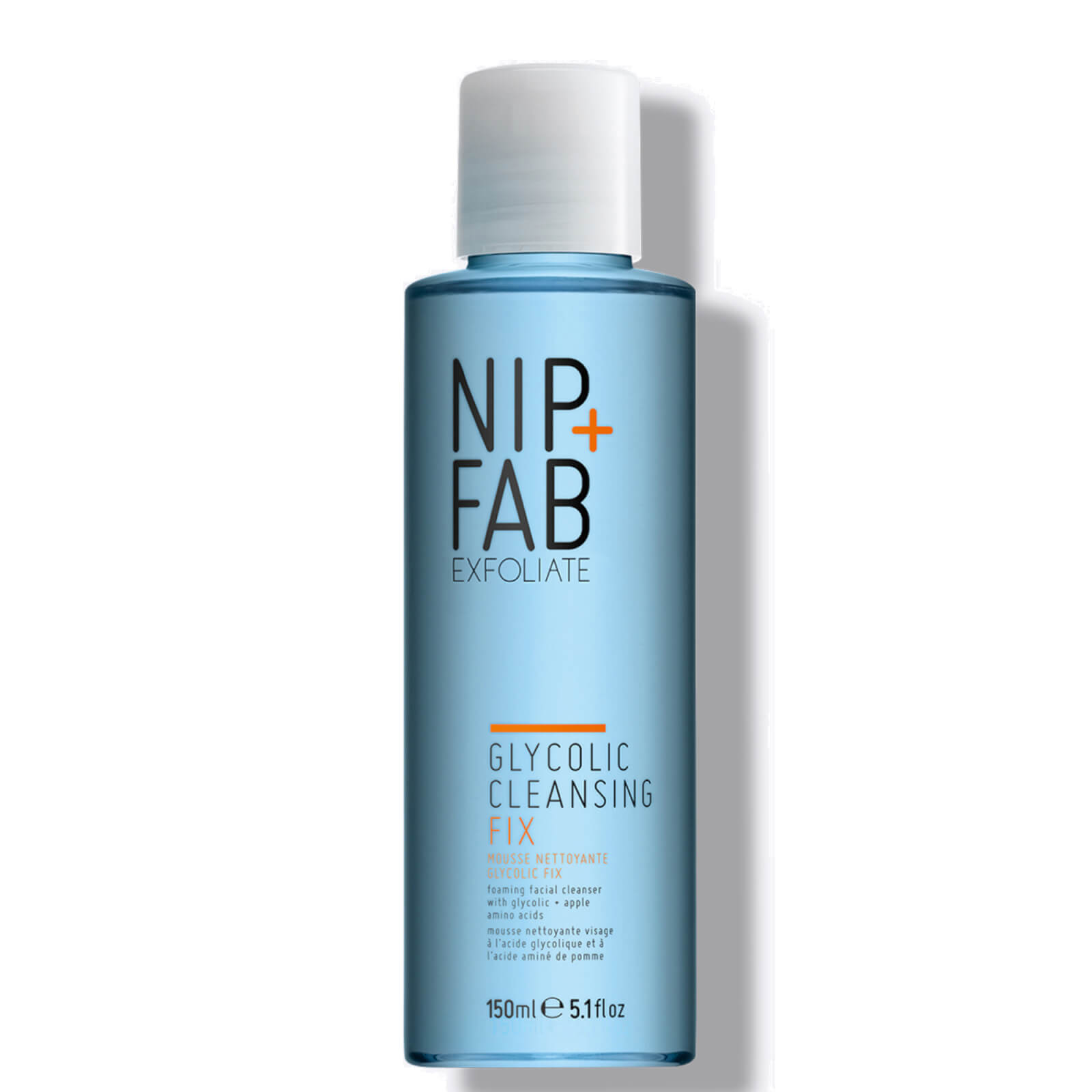 Limpiador facial Glycolic Fix de NIP + FAB 150 ml