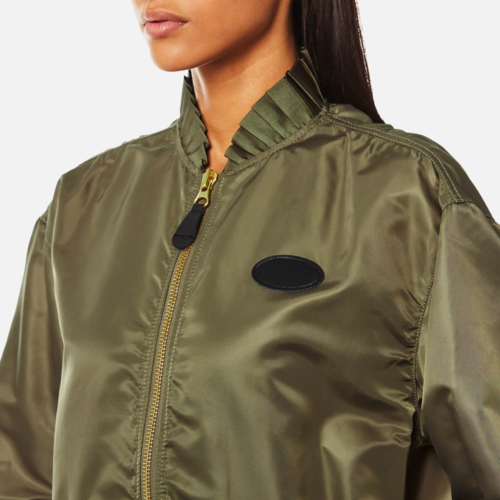ブルゾン MM6 Maison Margiela BOMBER NYLON SATIN DETAIL Mm6 Maison Margiela Satin nylon bomber pockets | The Fashion