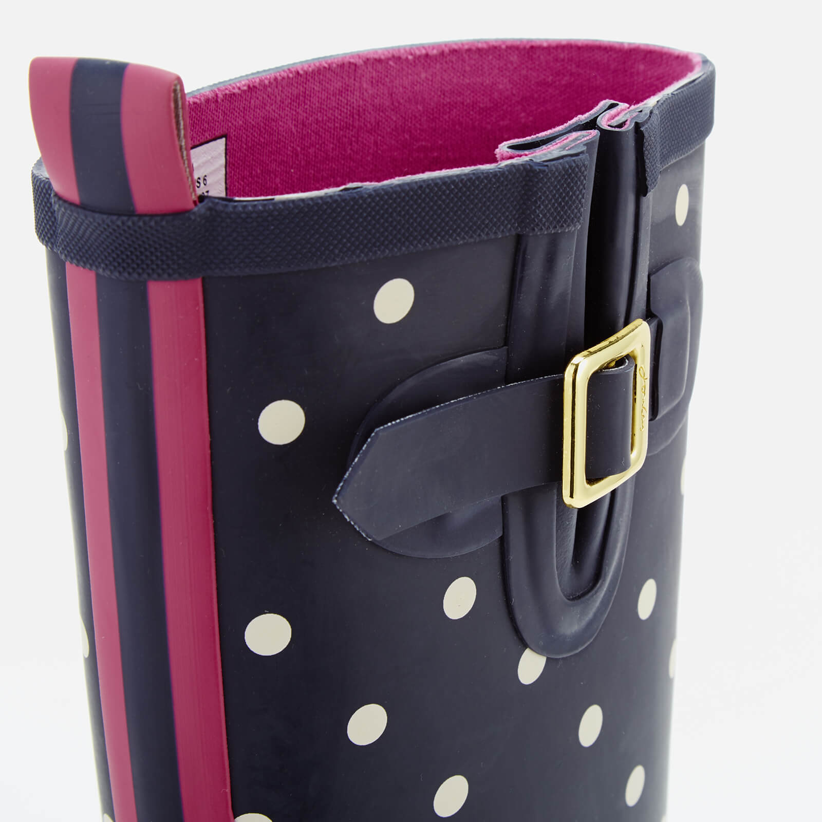 Joules polka dot wellies shop