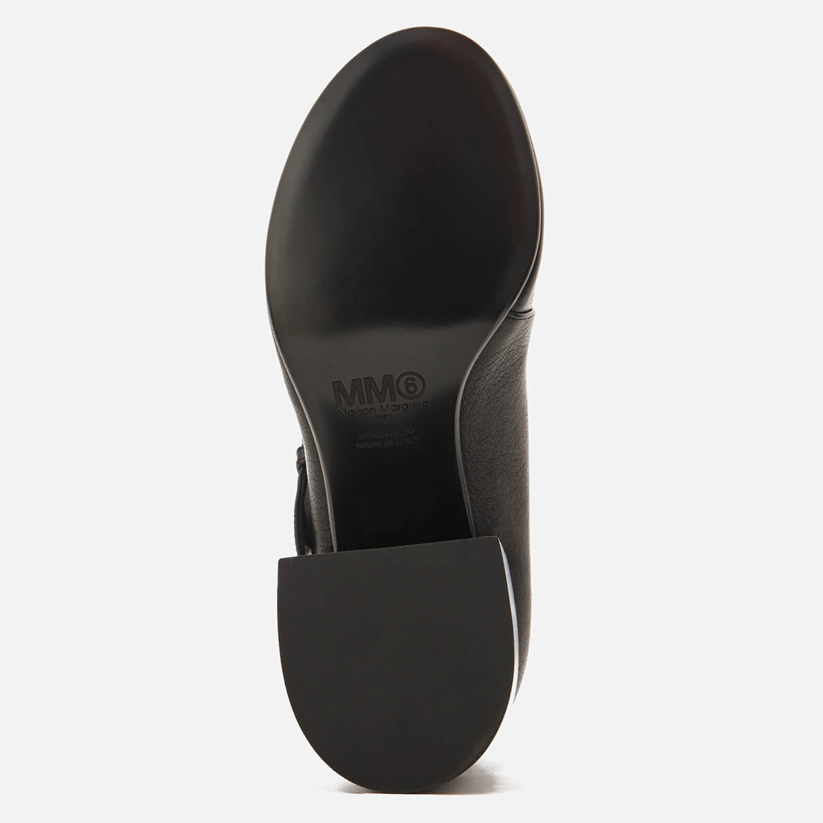 MM6 Maison Margiela Women's Double Buckle Heeled Ankle Boots - Black |  Coggles