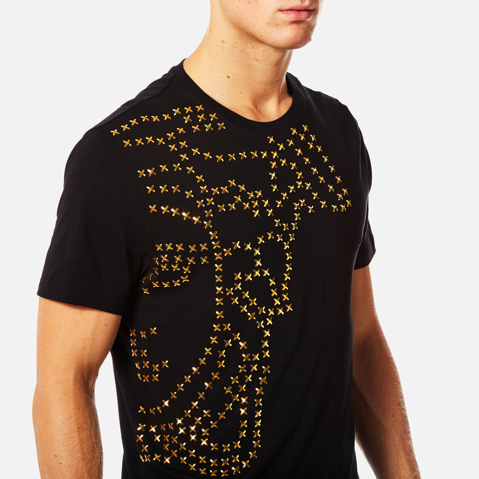 Versace Collection Men's T-Shirt - Nero/Stampa | Coggles