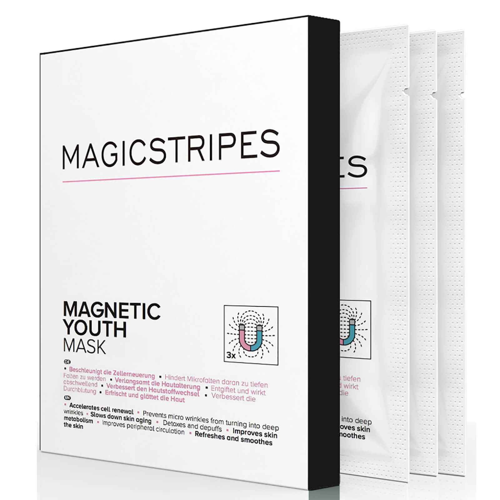 Mascarilla Magnetic Youth de MAGICSTRIPES - 3 Sobres