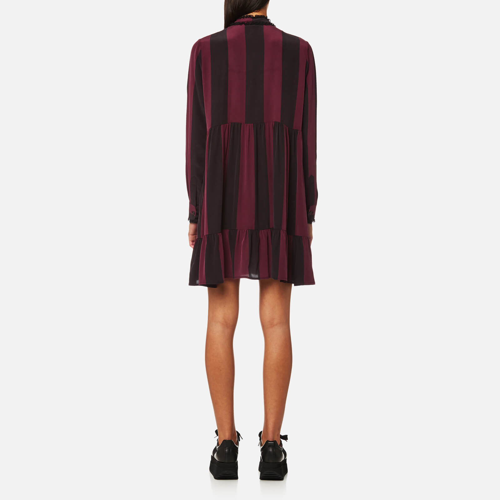 Ganni maple silk dress top