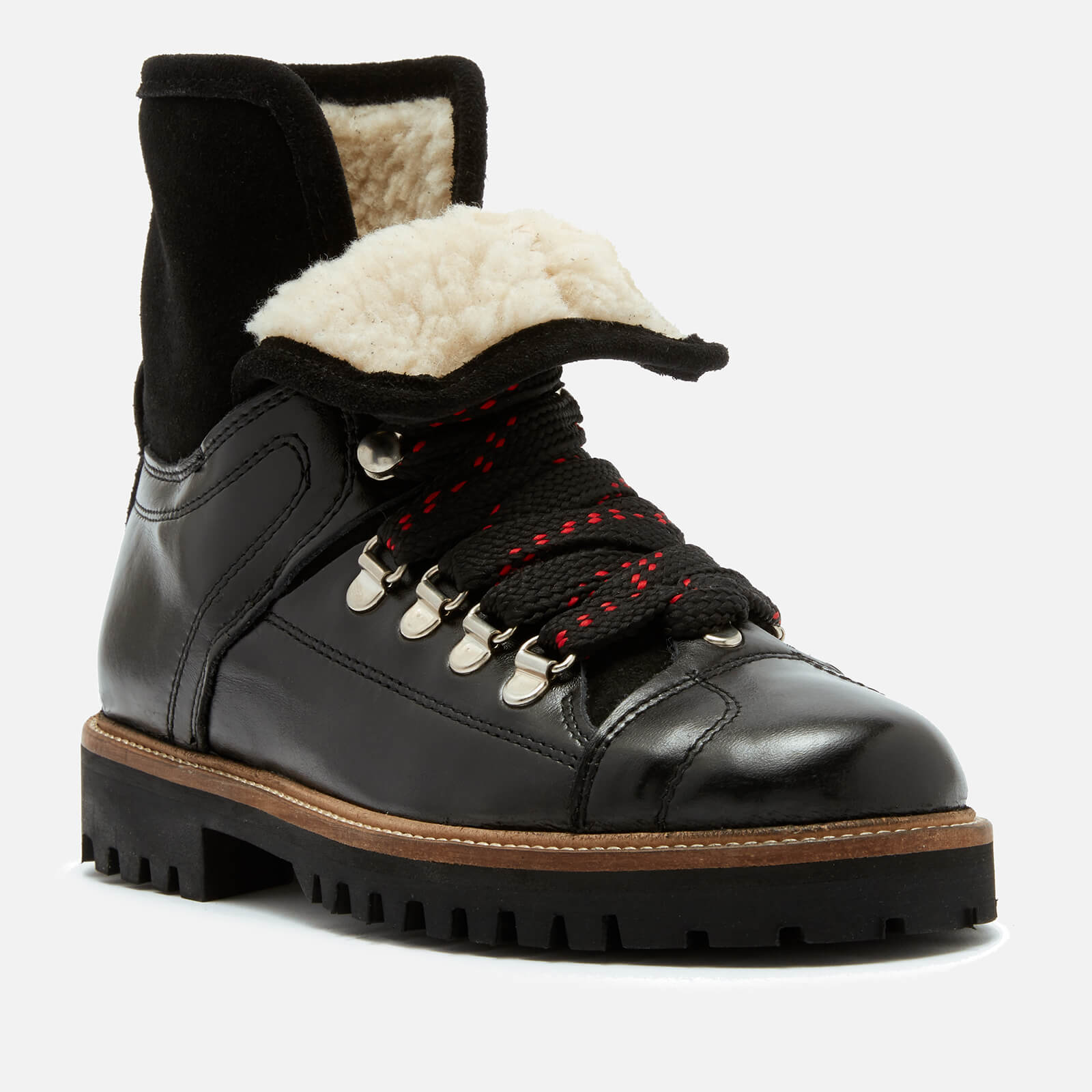 Ganni edna hiker boots store