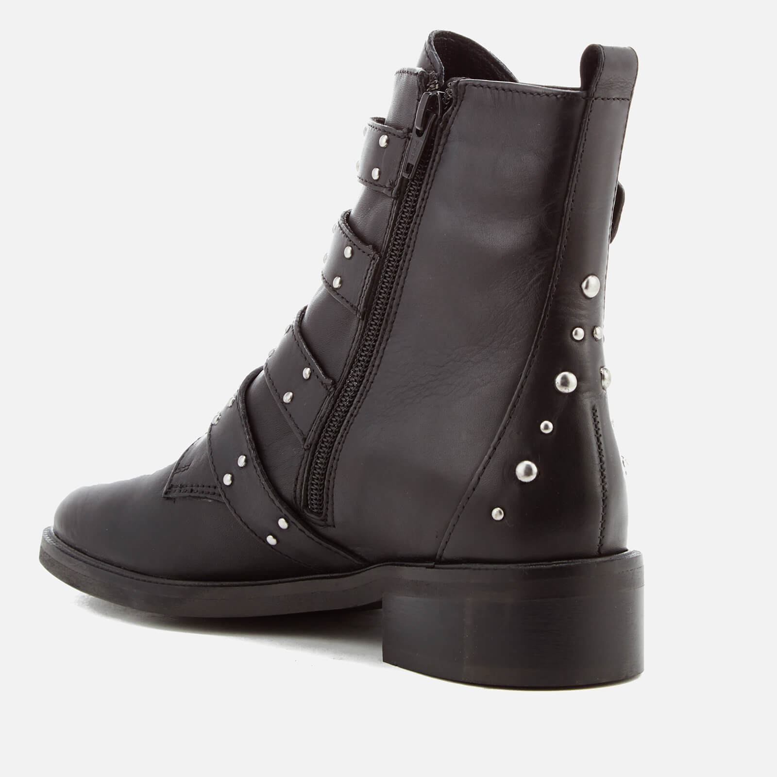 Carvela Women s Scant Leather Biker Boots Black