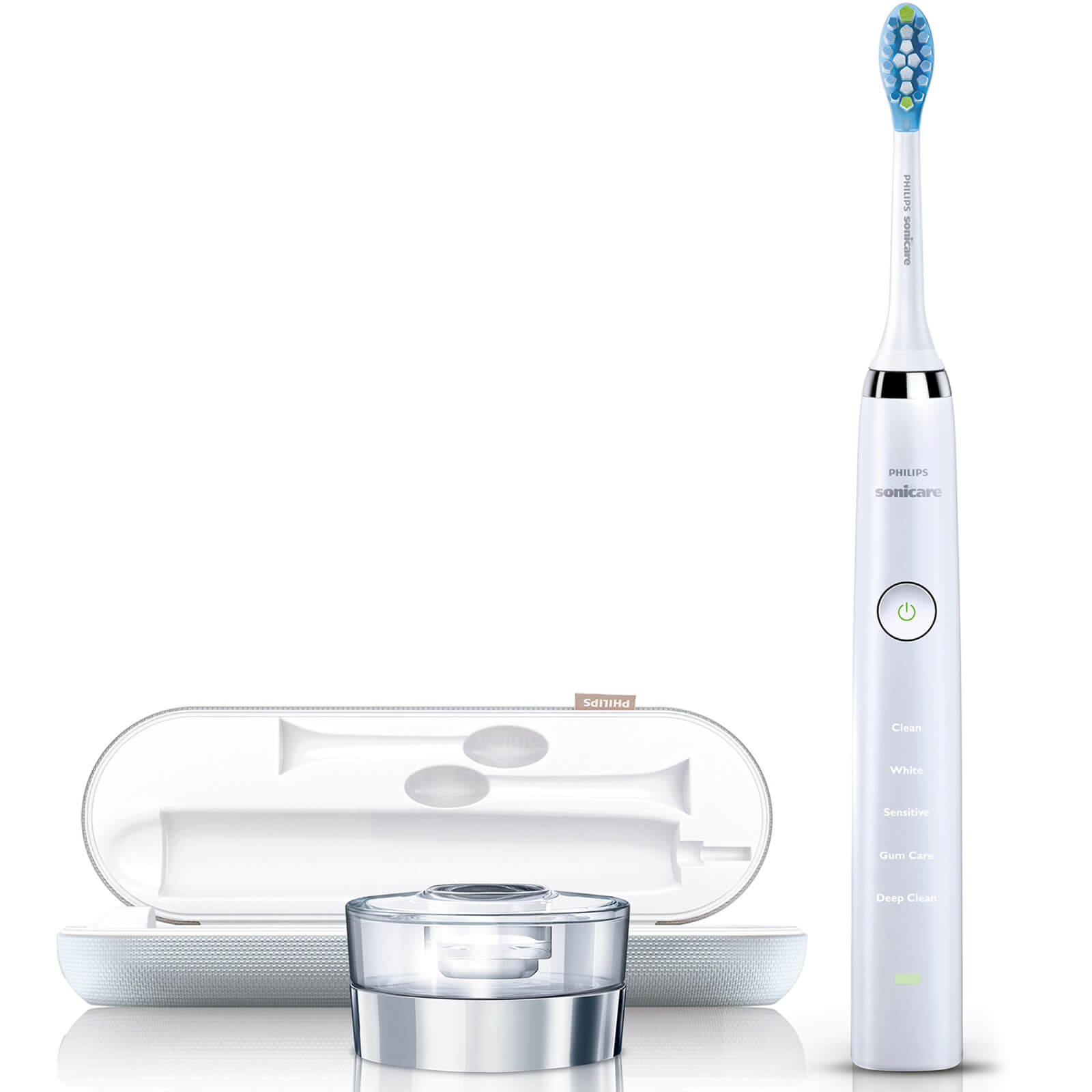 Cepillo de dientes eléctrico Sonicare DiamondClean Deep Clean Sonic HX9331/32 de Philips - Blanco