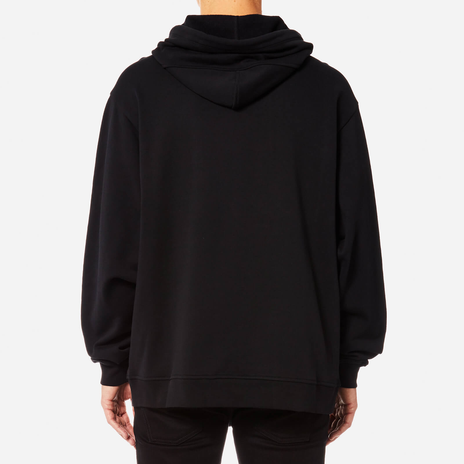 Alexander Wang Men's Slow and Steady Patch Hoody - Black