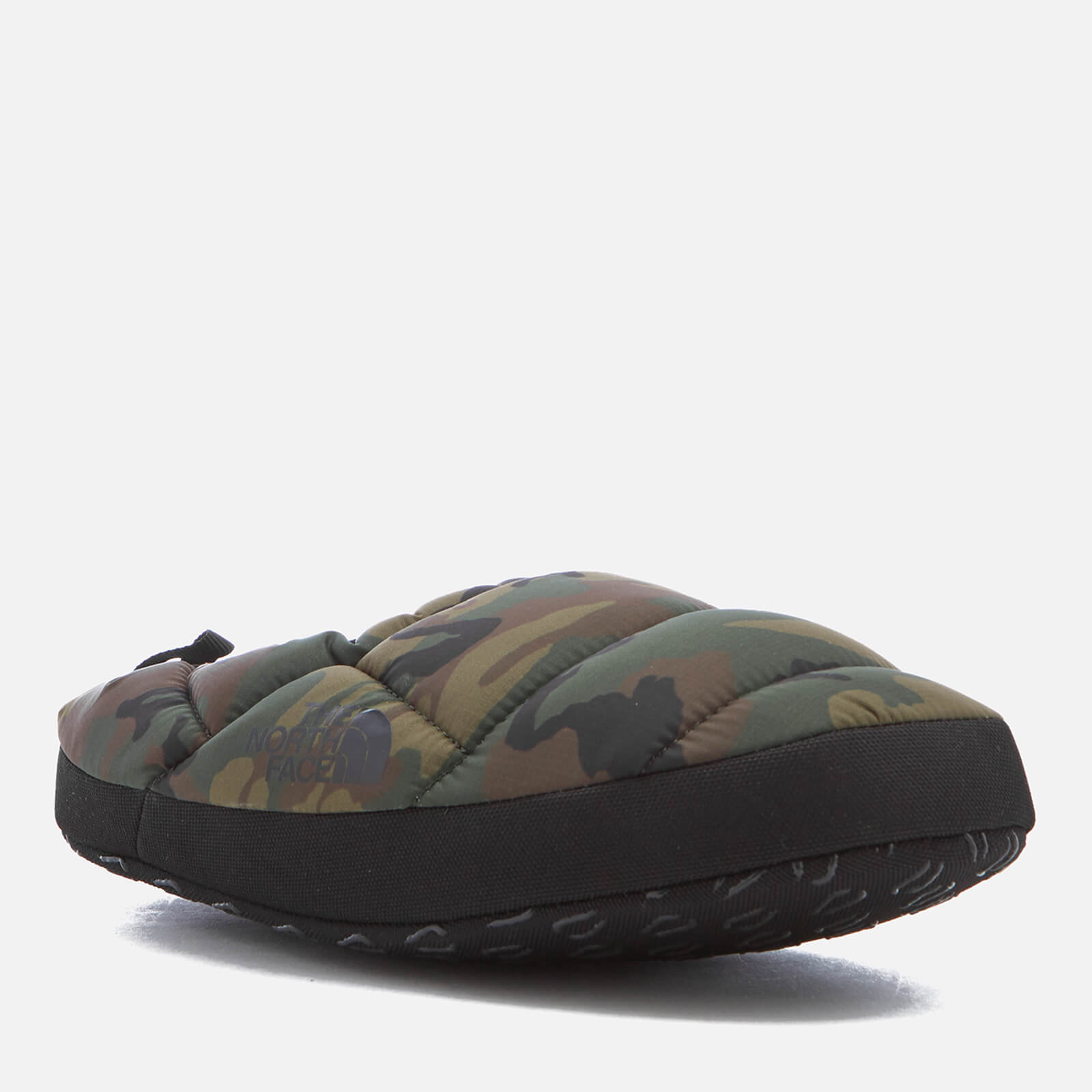 The North Face Men s NSE Tent Mule III Slippers Black Forest Woodland Camo TNF Black Coggles