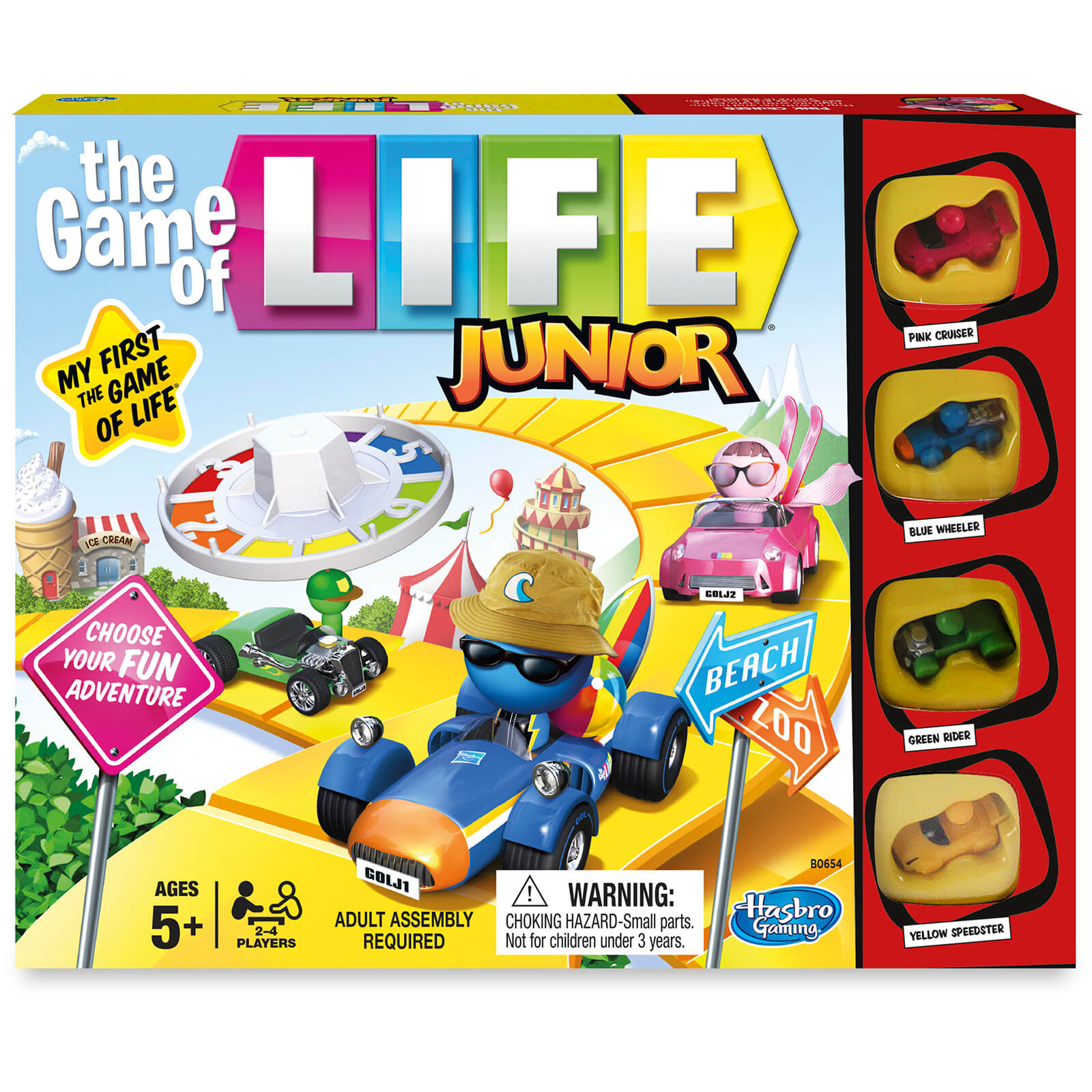 Life Jr Hasbro Gaming The Game of Life Junior