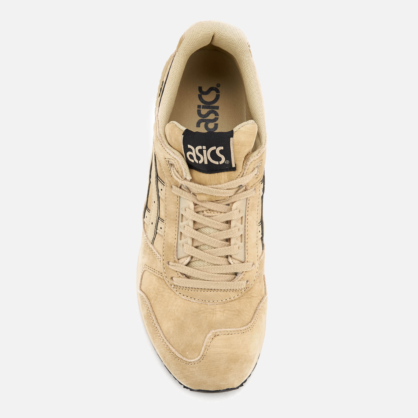 Asics Lifestyle Men s Gel Respector Washed Suede Trainers Taos Taupe Taos Taupe Allsole