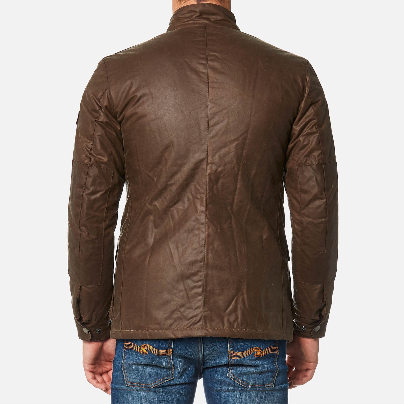 Barbour International Men's Duke Wax Jacket - Bark | Coggles