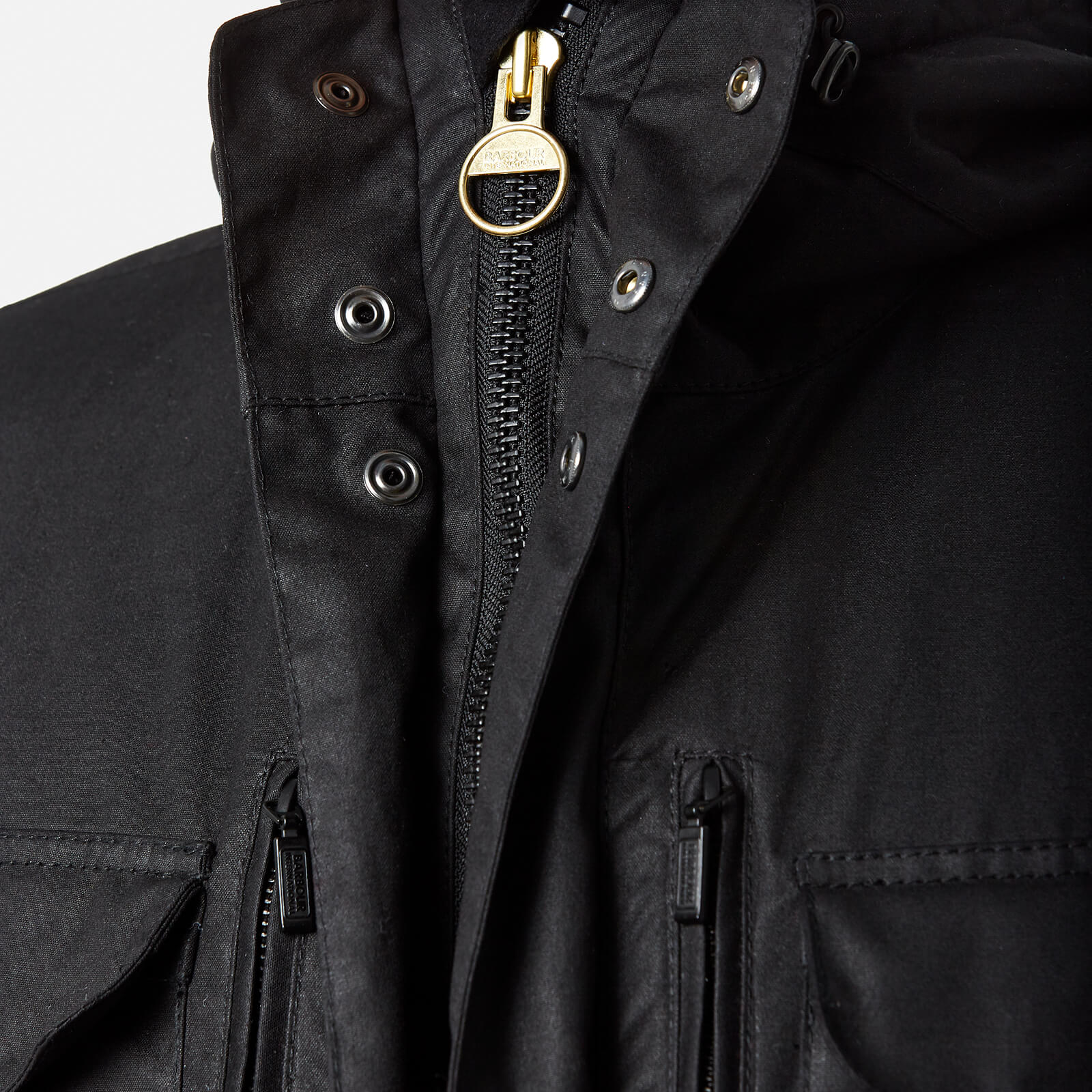 Barbour delta waxed jacket on sale