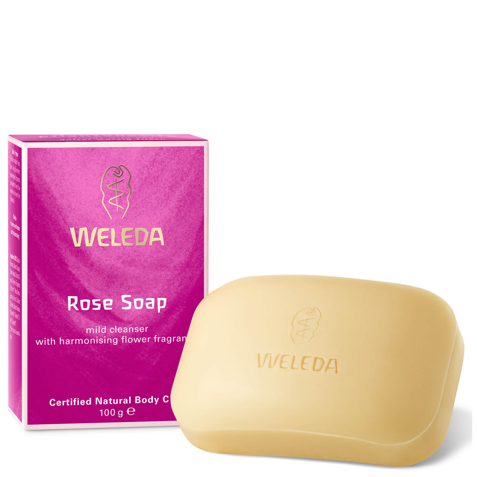 Jabón de rosa salvaje de Weleda 100 g