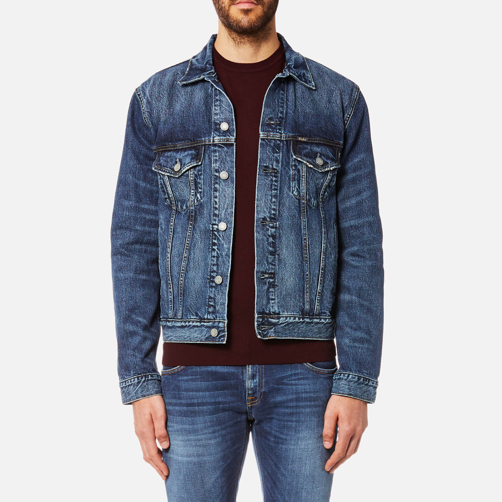 Polo denim trucker jacket shop
