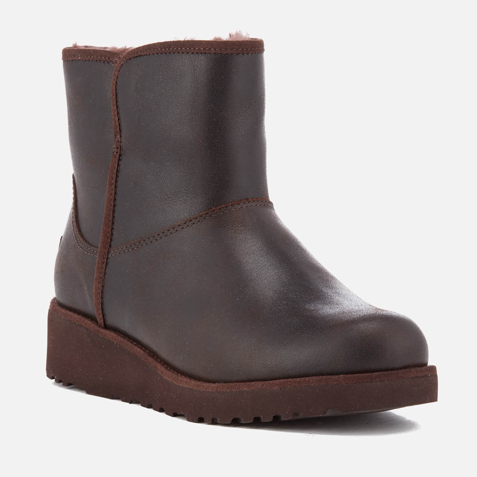 UGG Women s Kristin Classic Slim Leather Sheepskin Boots Stout