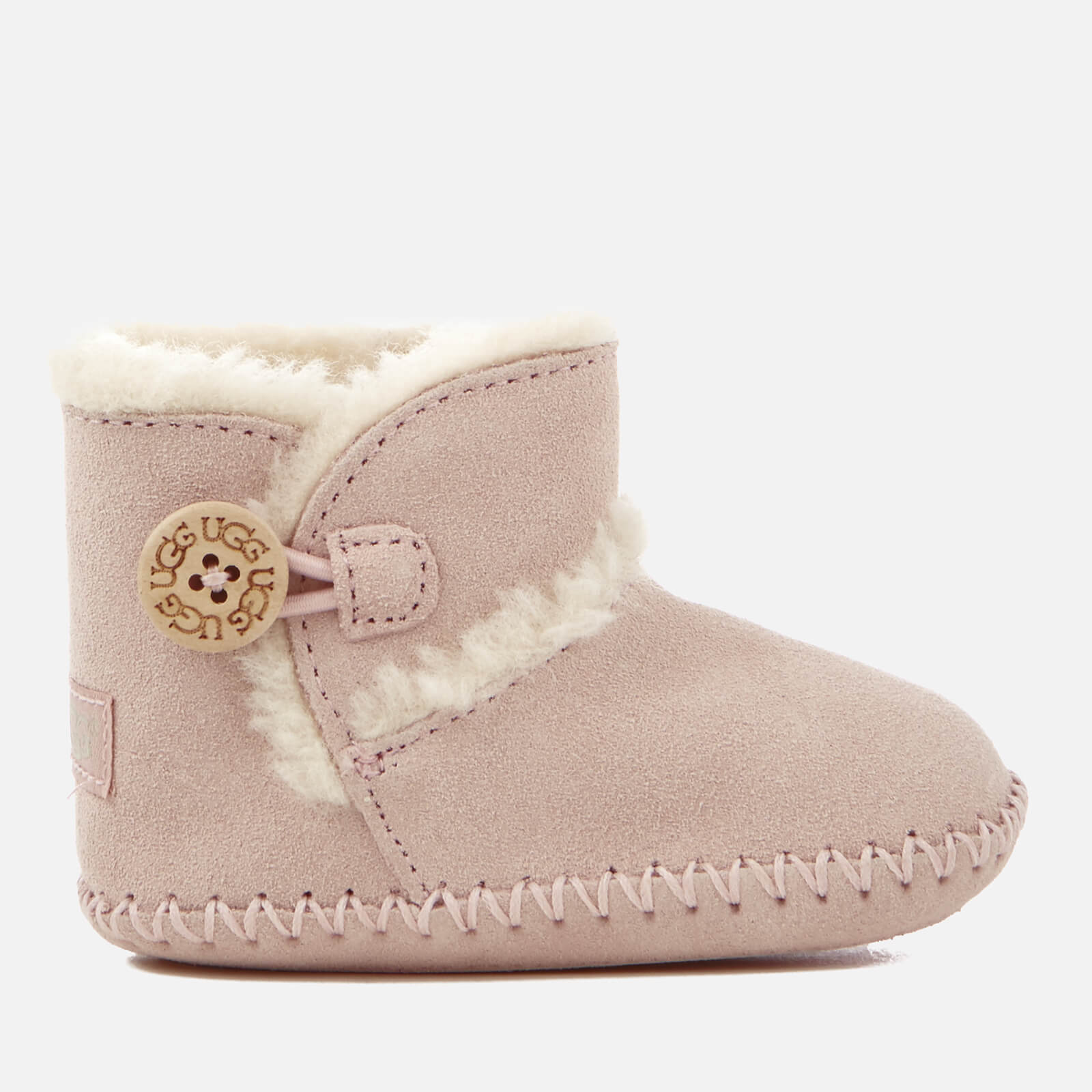 UGG Babies Lemmy II Suede Pre Walker Boots Baby Pink Allsole