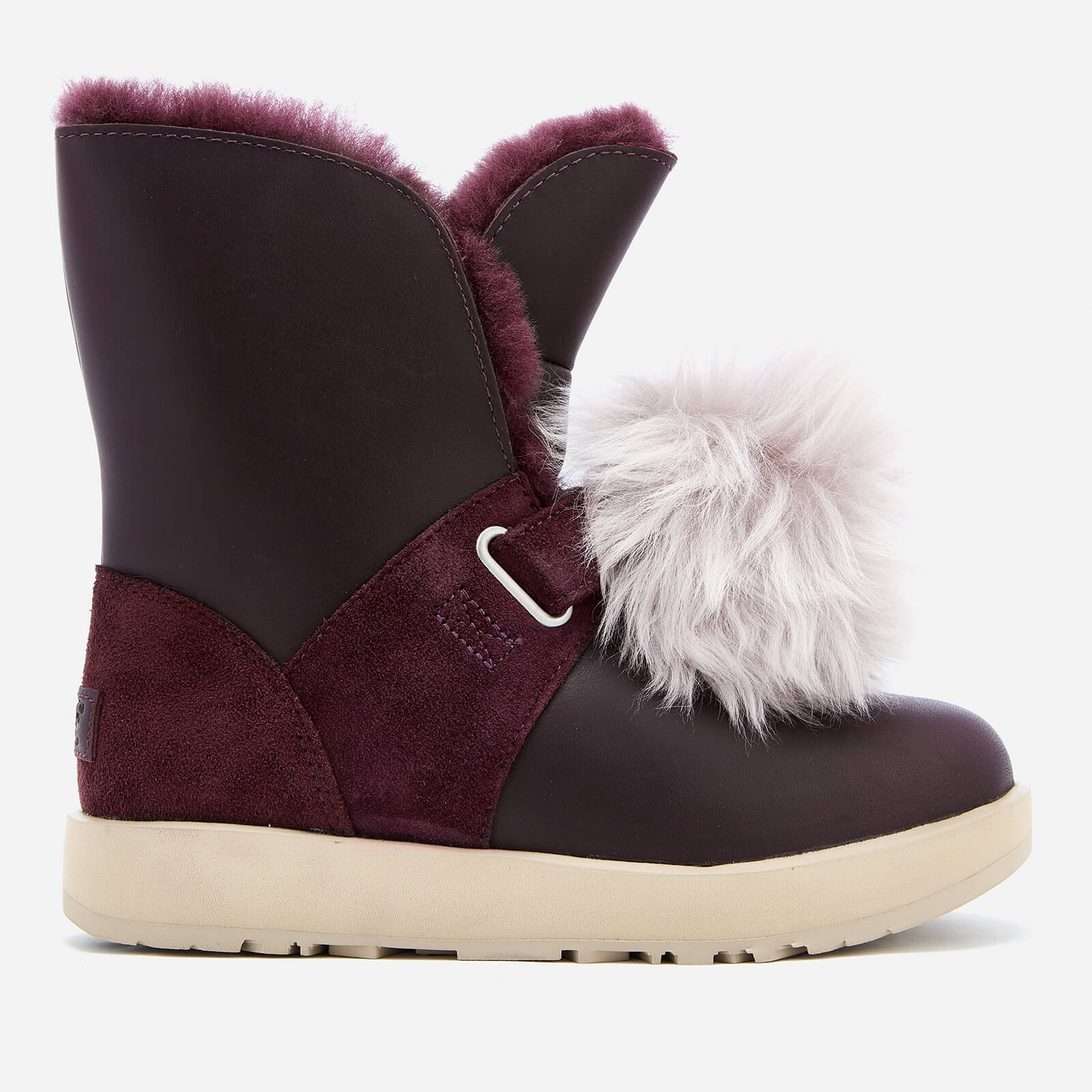 UGG Women s Isley Waterproof Pom Sheepskin Boots Port Coggles