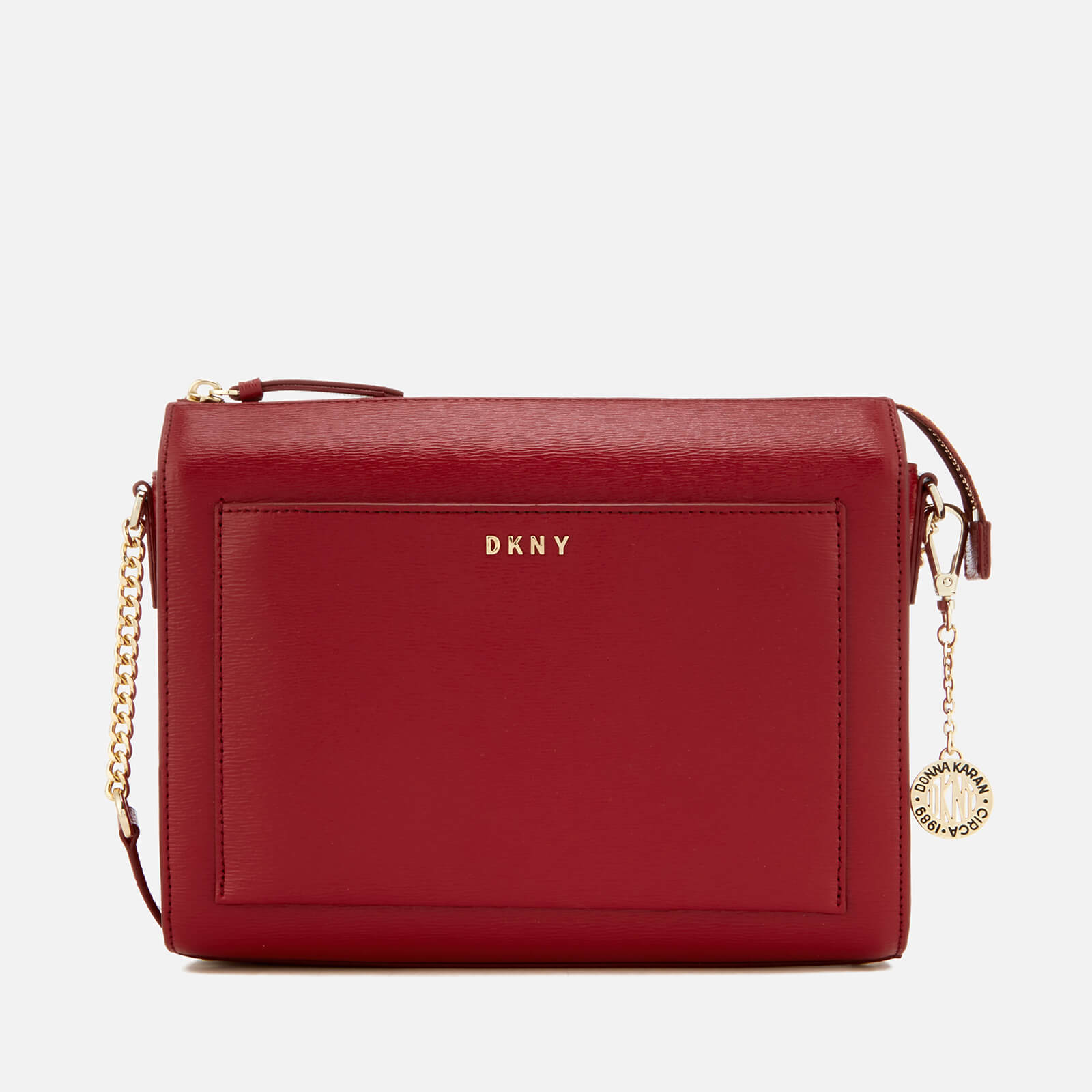 DKNY Women s Sutton Medium Box Cross Body Bag Scarlet Red Coggles