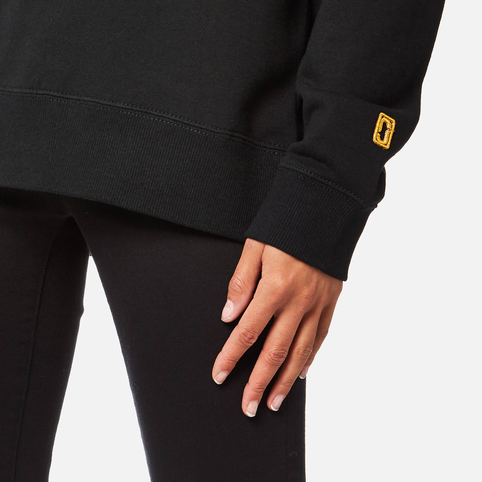 Marc Jacobs Women's Oversized Logo Sweatshirt - Black | Coggles