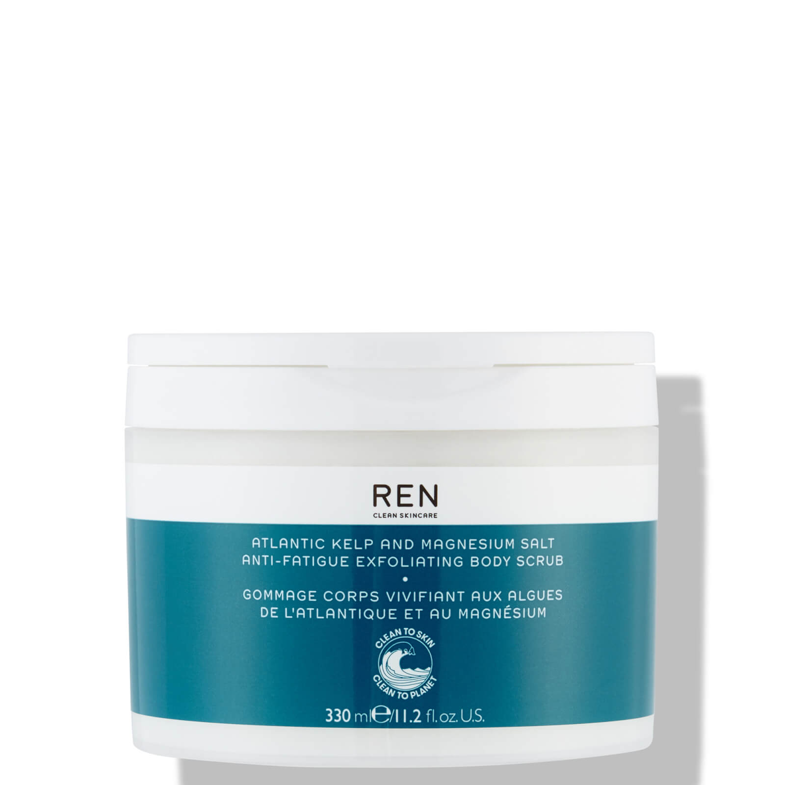 Exfoliante corporal antifatiga Atlantic Kelp and Magnesium Salt de REN Skincare (330 ml)