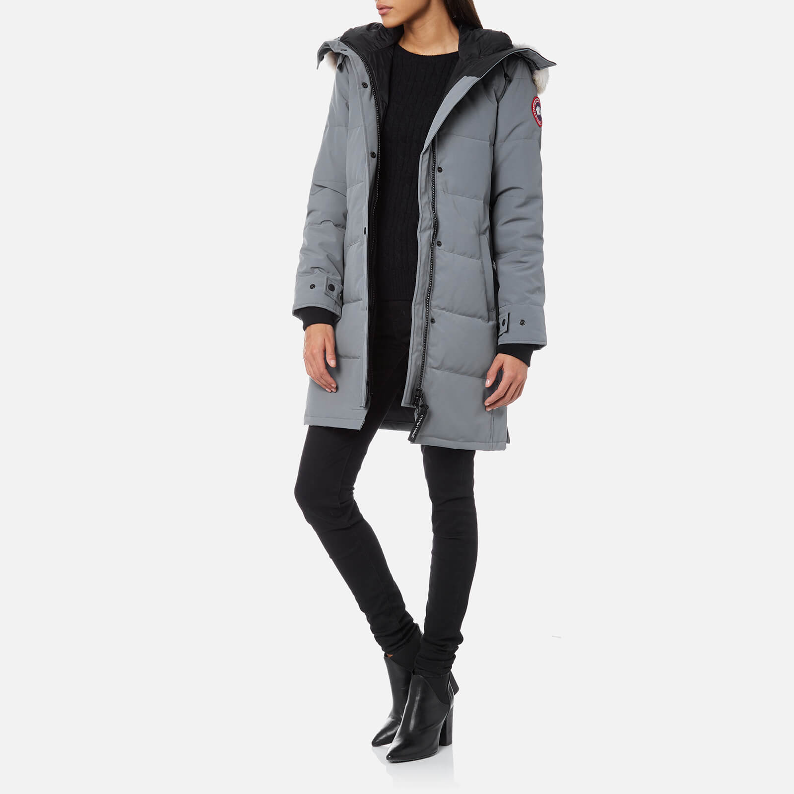 Canada Goose Women s Shelburne Parka Mid Grey Coggles
